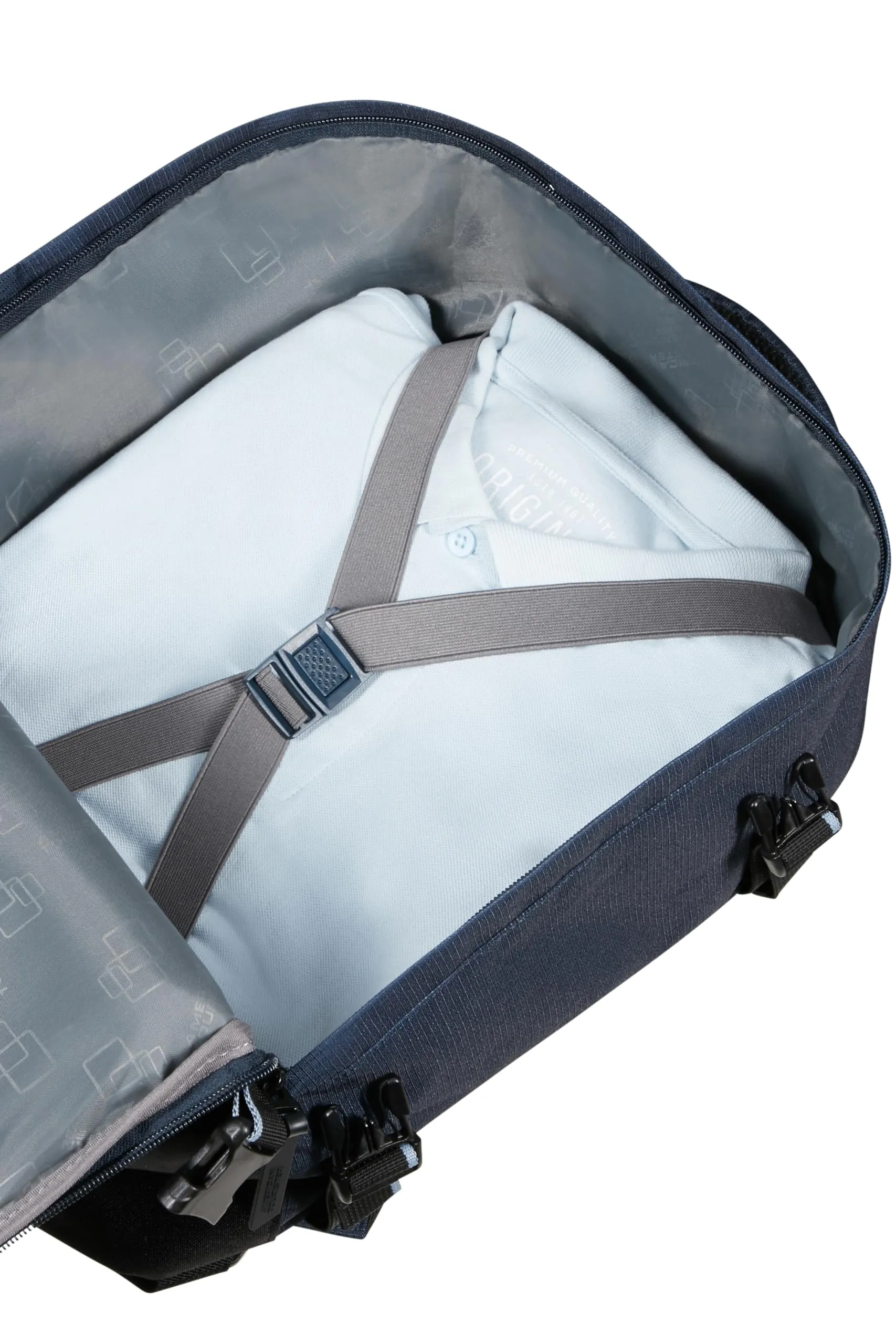 American Tourister Take2Cabin Zaino da Cabina, 25 x 20 x 40 cm, 24 L, Blu (Dark Navy) - immagine 6