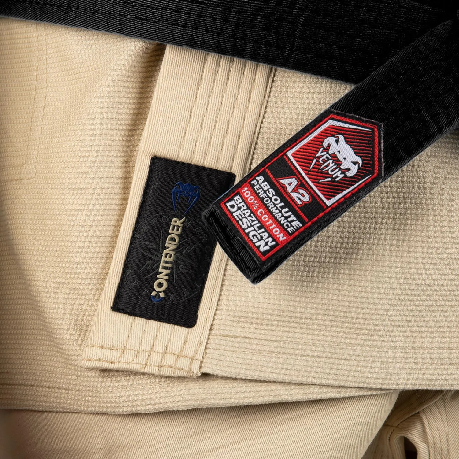 Venum Contender 3.0 Brazilian Jiu Jitsu Gi 380g - Dune - A1 - immagine 9