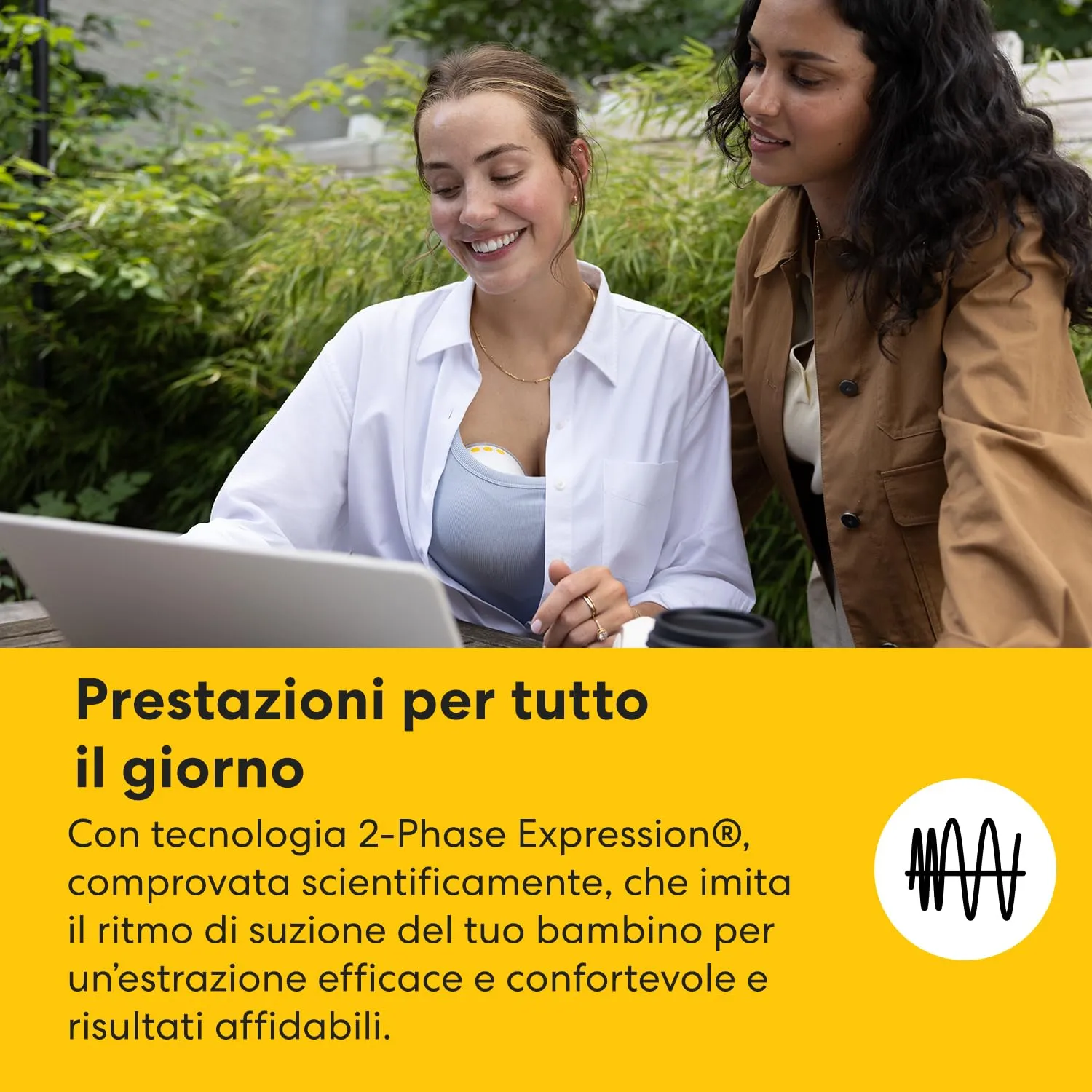 Medela Motion InBra Tiralatte Elettrico Indossabile con Borsa per la Conservazione - immagine 4