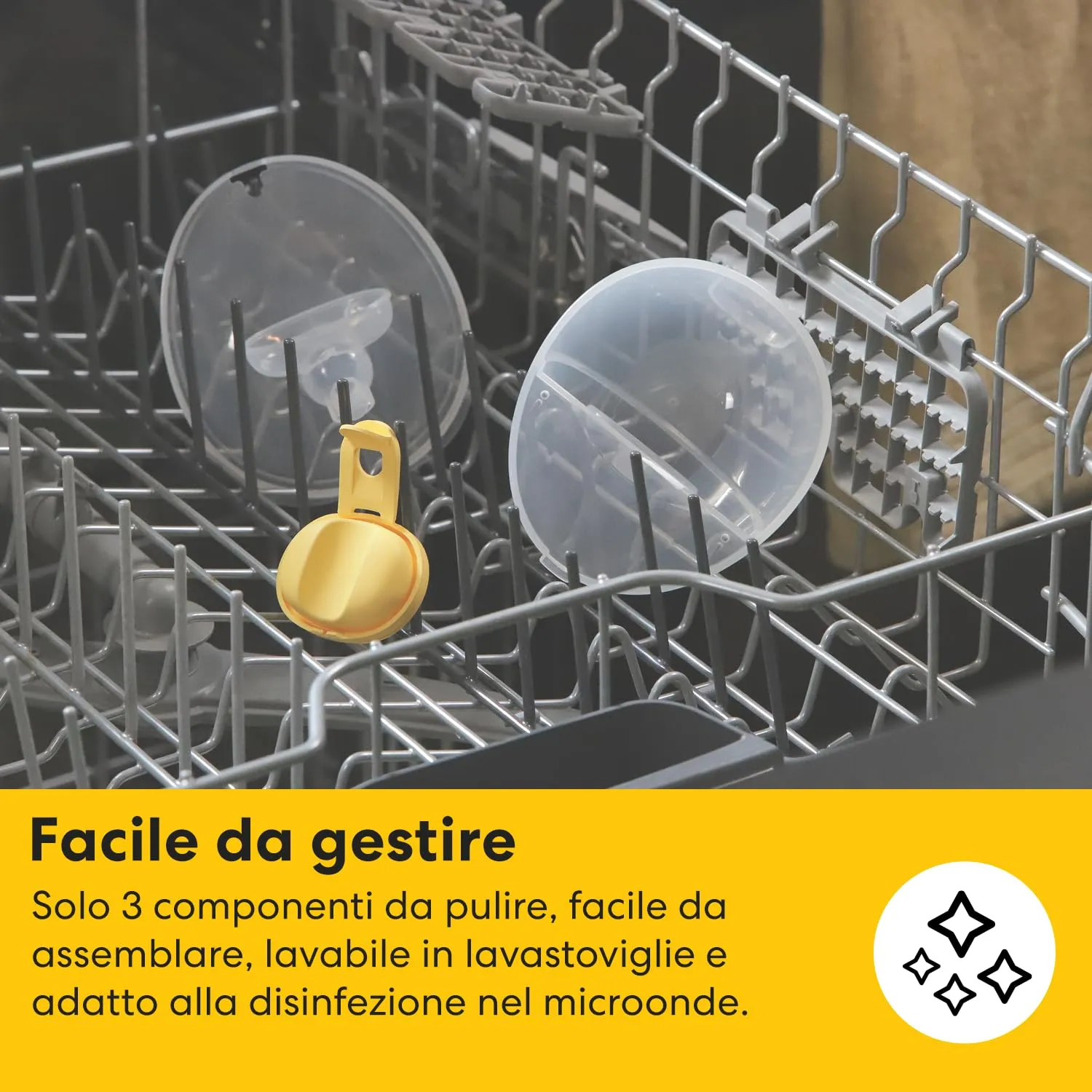 Medela Motion InBra Tiralatte Elettrico Indossabile con Borsa per la Conservazione - immagine 7