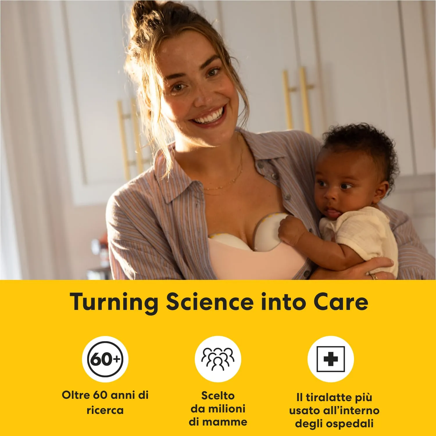 Medela Motion InBra Tiralatte Elettrico Indossabile con Borsa per la Conservazione - immagine 12
