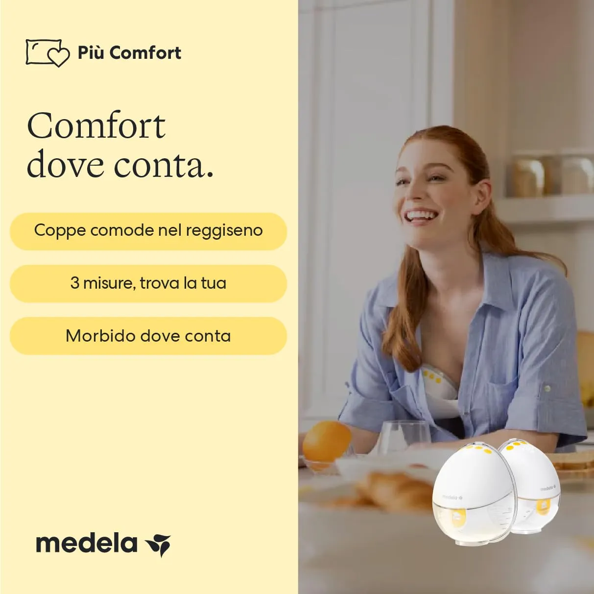 Medela Motion InBra Tiralatte elettrico indossabile con Borsa per la Conservazione - immagine 5