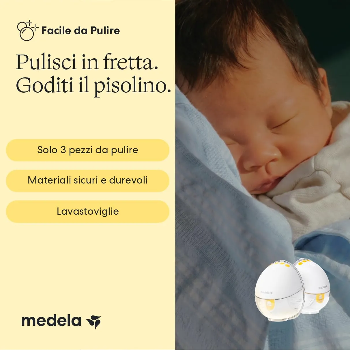 Medela Motion InBra Tiralatte elettrico indossabile con Borsa per la Conservazione - immagine 7