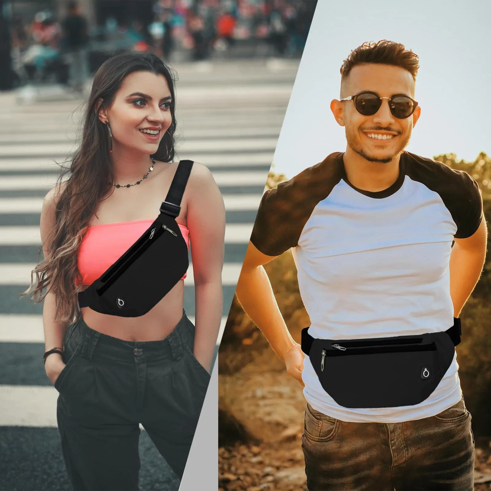 Rosoz Marsupio Sport All’Aperto per Uomo e Donna, Escursionismo, Campeggio e Bicicletta - immagine 6
