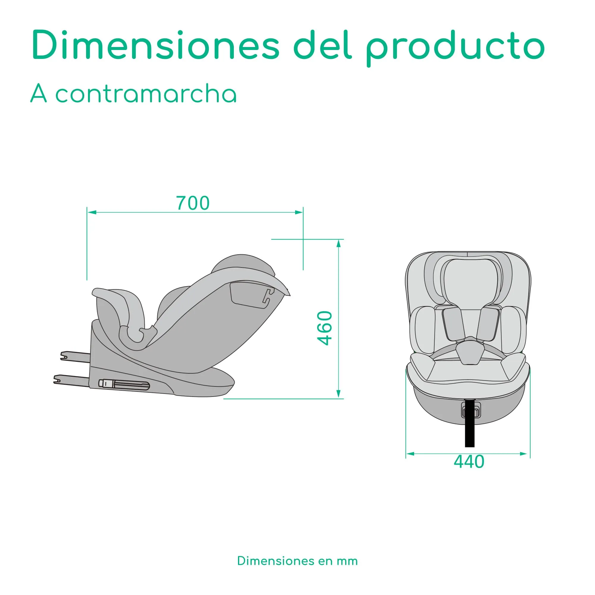 Bebeconfort RevolveFix 360 i-Size, 40–150 cm, Dual Red - immagine 6