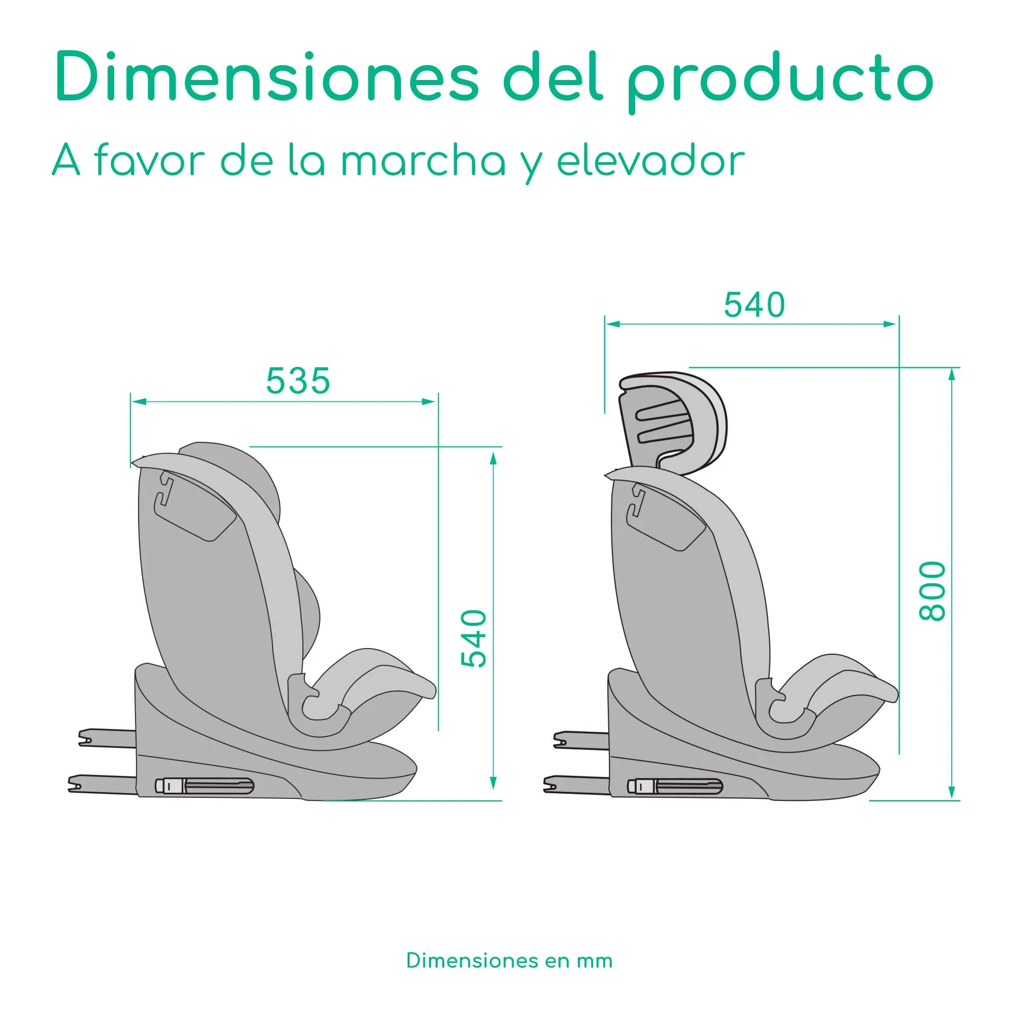Bebeconfort RevolveFix 360 i-Size, 40–150 cm, Dual Red - immagine 7