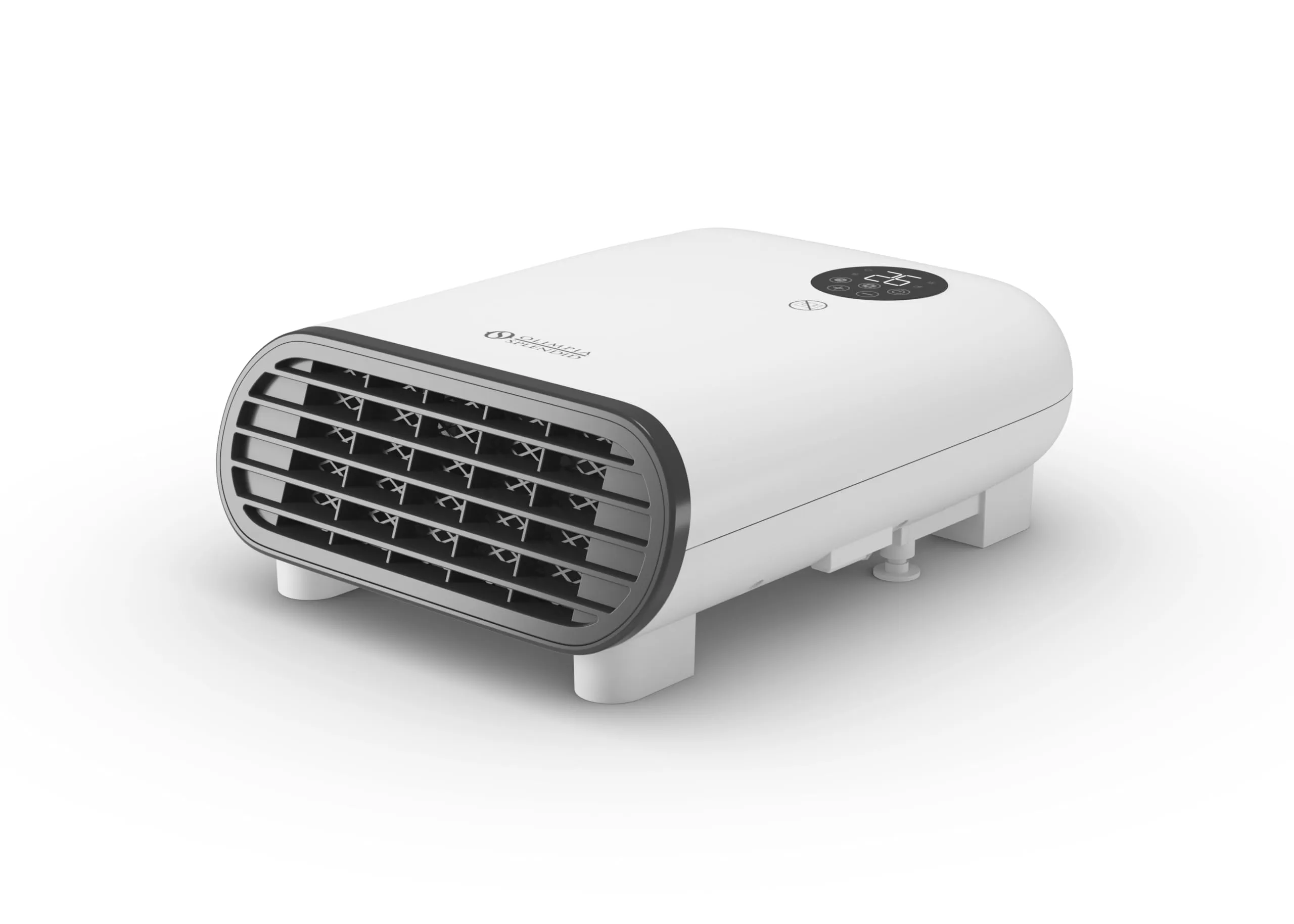 Olimpia Splendid Caldo Duo Termoventilatore 2000W, Installazione da Tavolo o a Muro, Eco Mode e Touchscreen Display - immagine 1
