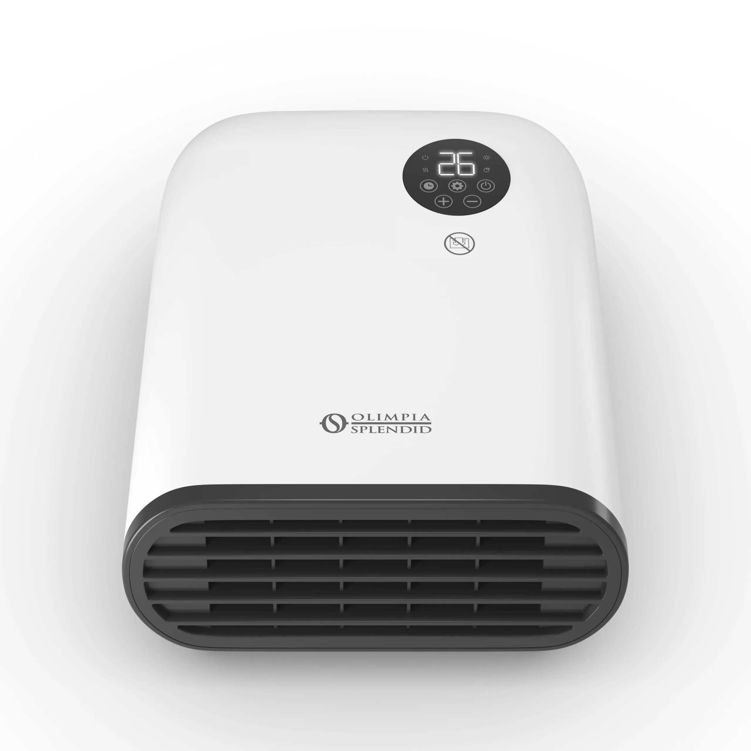 Olimpia Splendid Caldo Duo Termoventilatore 2000W, Installazione da Tavolo o a Muro, Eco Mode e Touchscreen Display - immagine 5