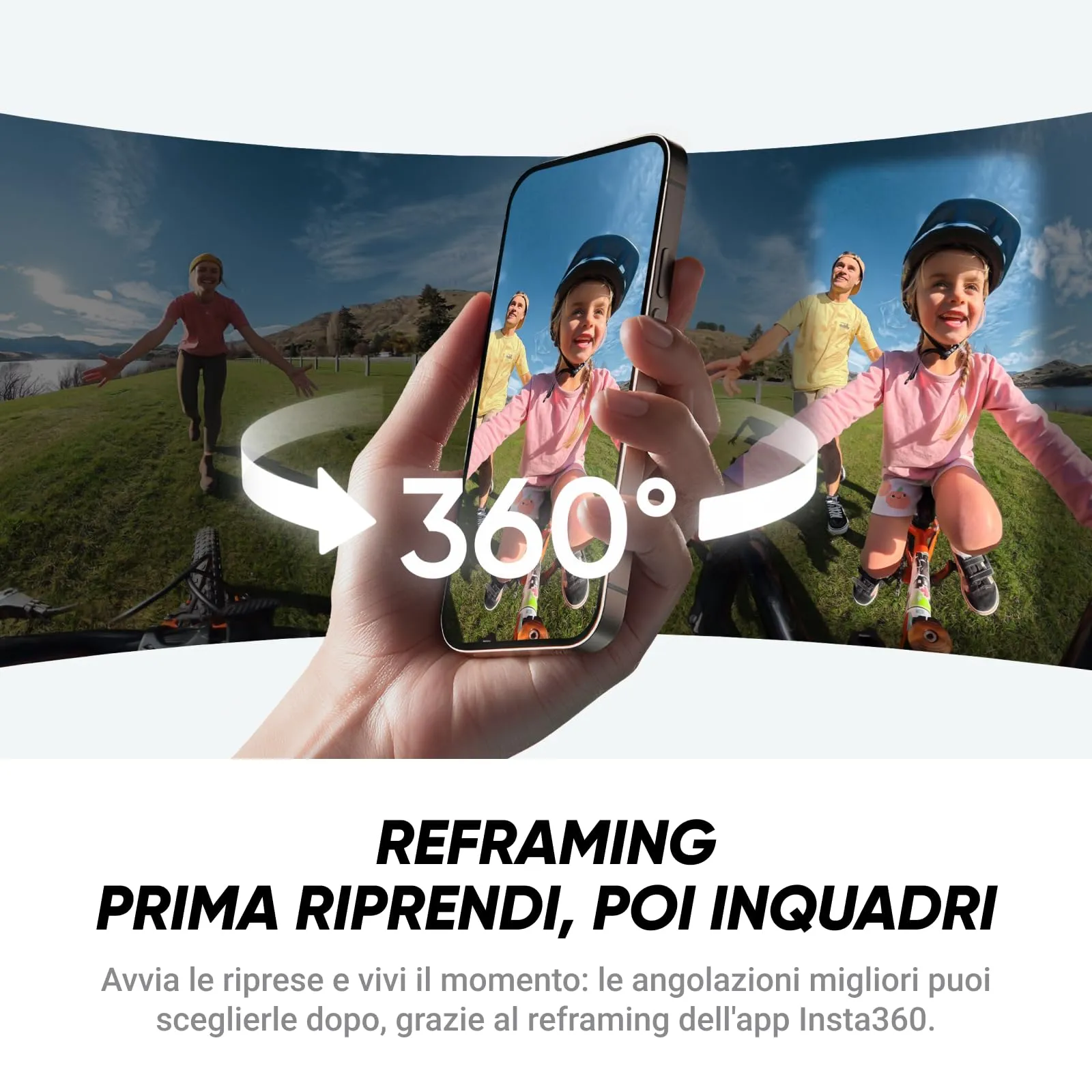 Insta360 X4 Air Pack Starter - Videocamera 8K 360 8K30fps - immagine 4