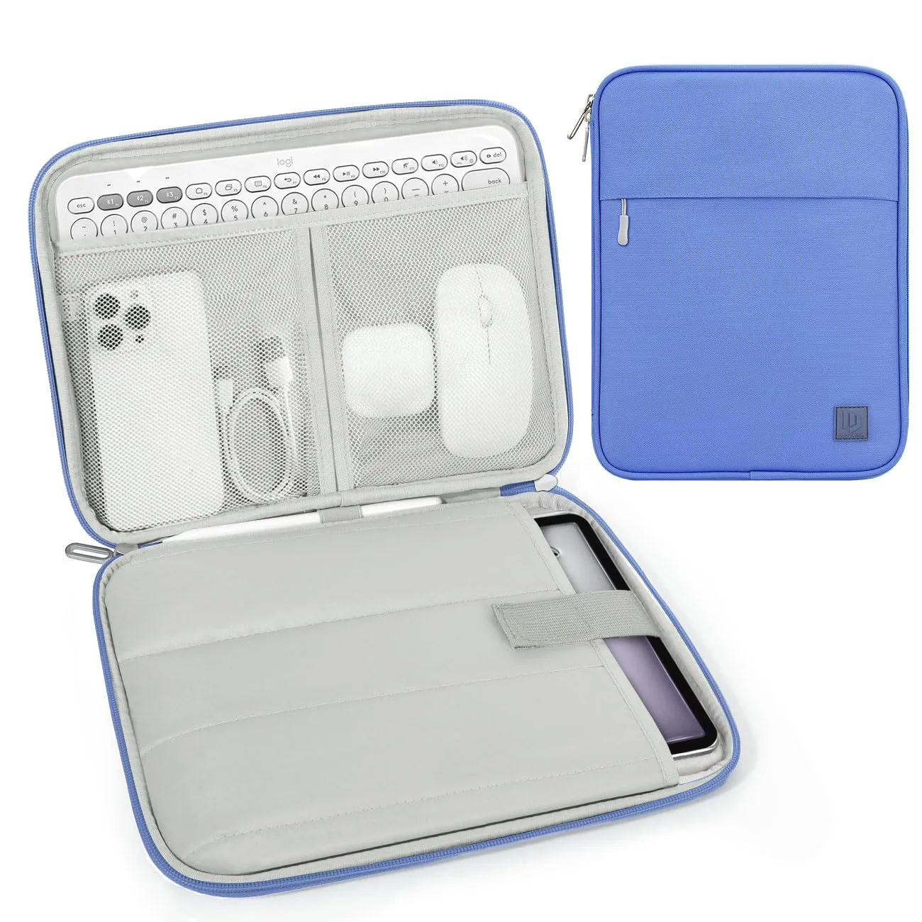 Dadanism Borsa Portatile per Tablet 13 Pollici, Pervinca - immagine 1
