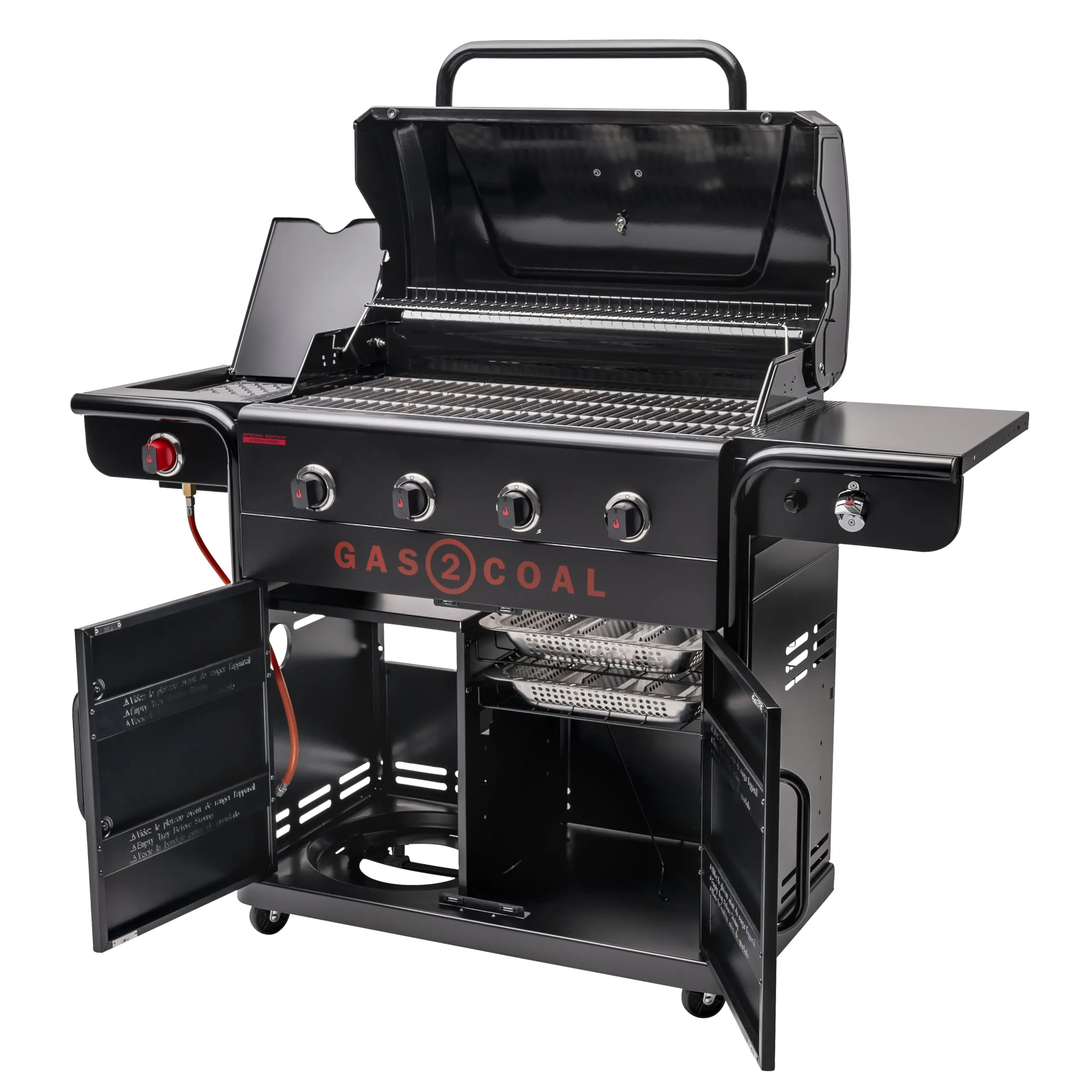 Char-Broil Gas2Coal Special Edition Hybrid Barbecue 140995 - immagine 3