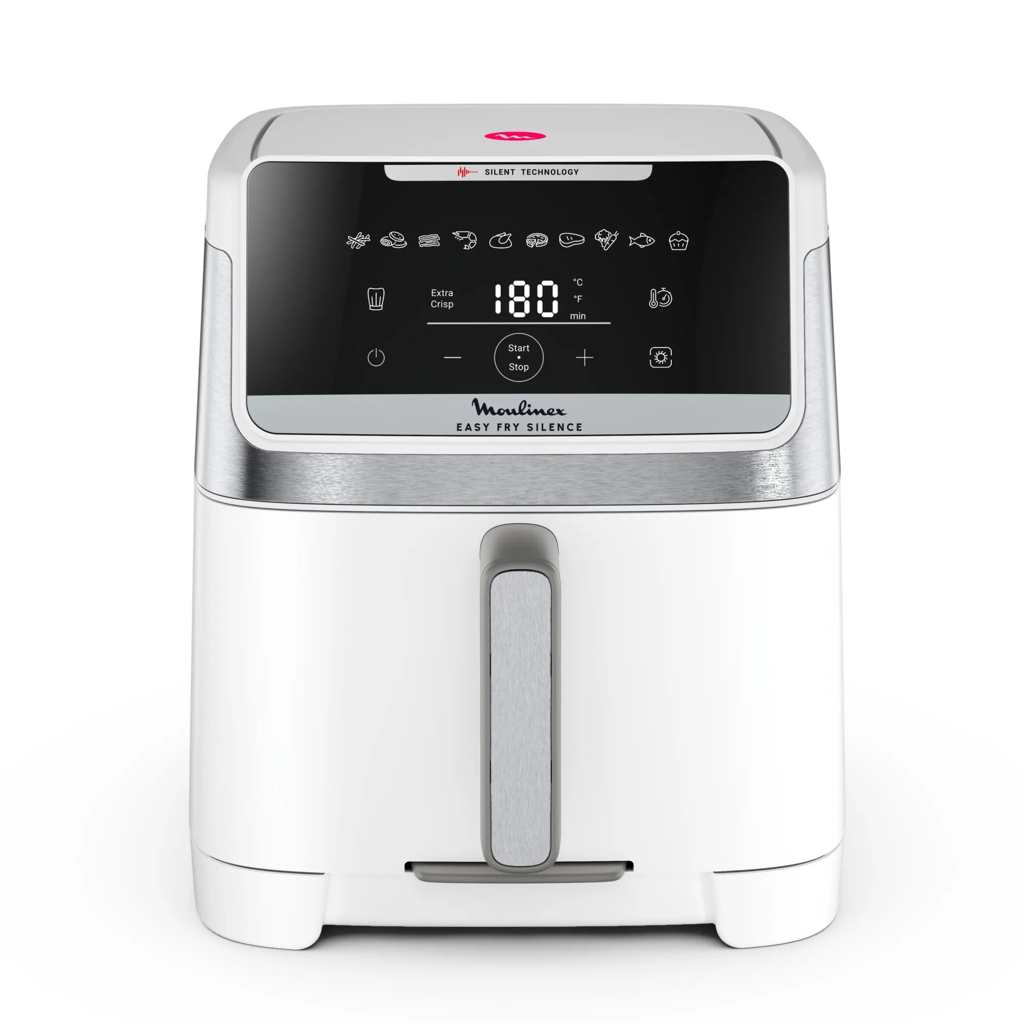 Moulinex Easy Fry Silence Air Fryer 7L, Bianco, EZ8421 - immagine 2