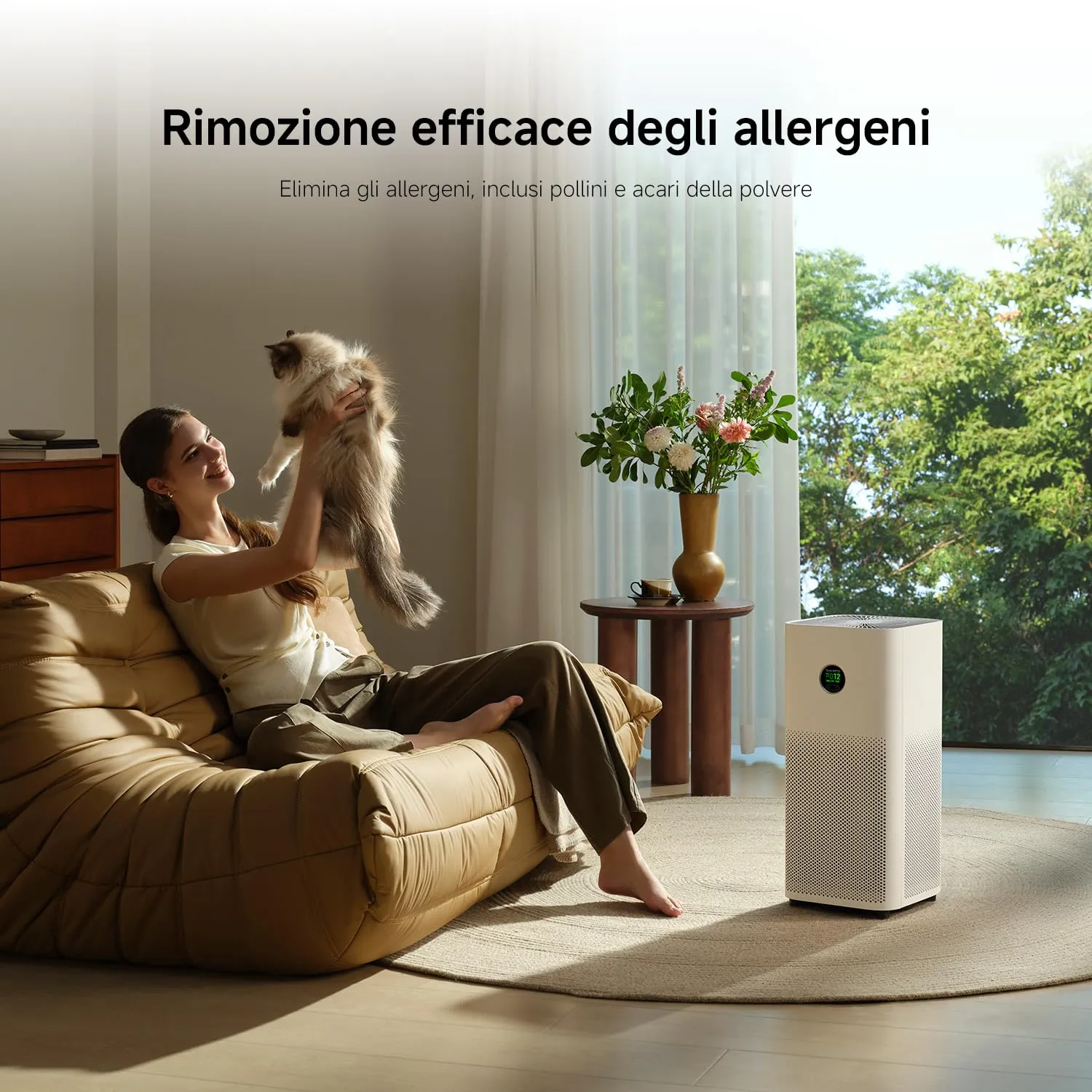 Xiaomi Smart Air Purifier 6 HEPA Purificatore per stanze fino a 87,5m² - immagine 6