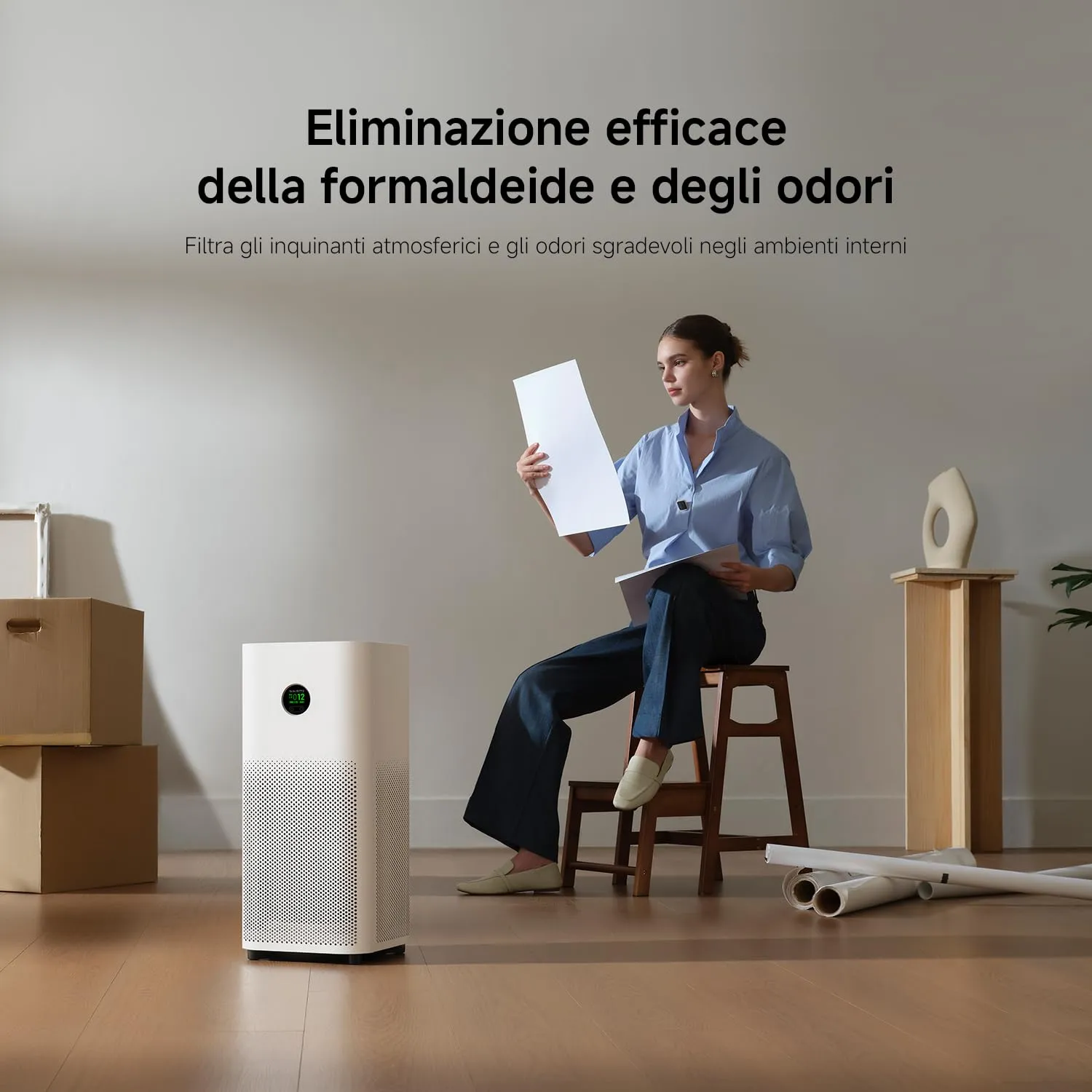 Xiaomi Smart Air Purifier 6 HEPA Purificatore per stanze fino a 87,5m² - immagine 9
