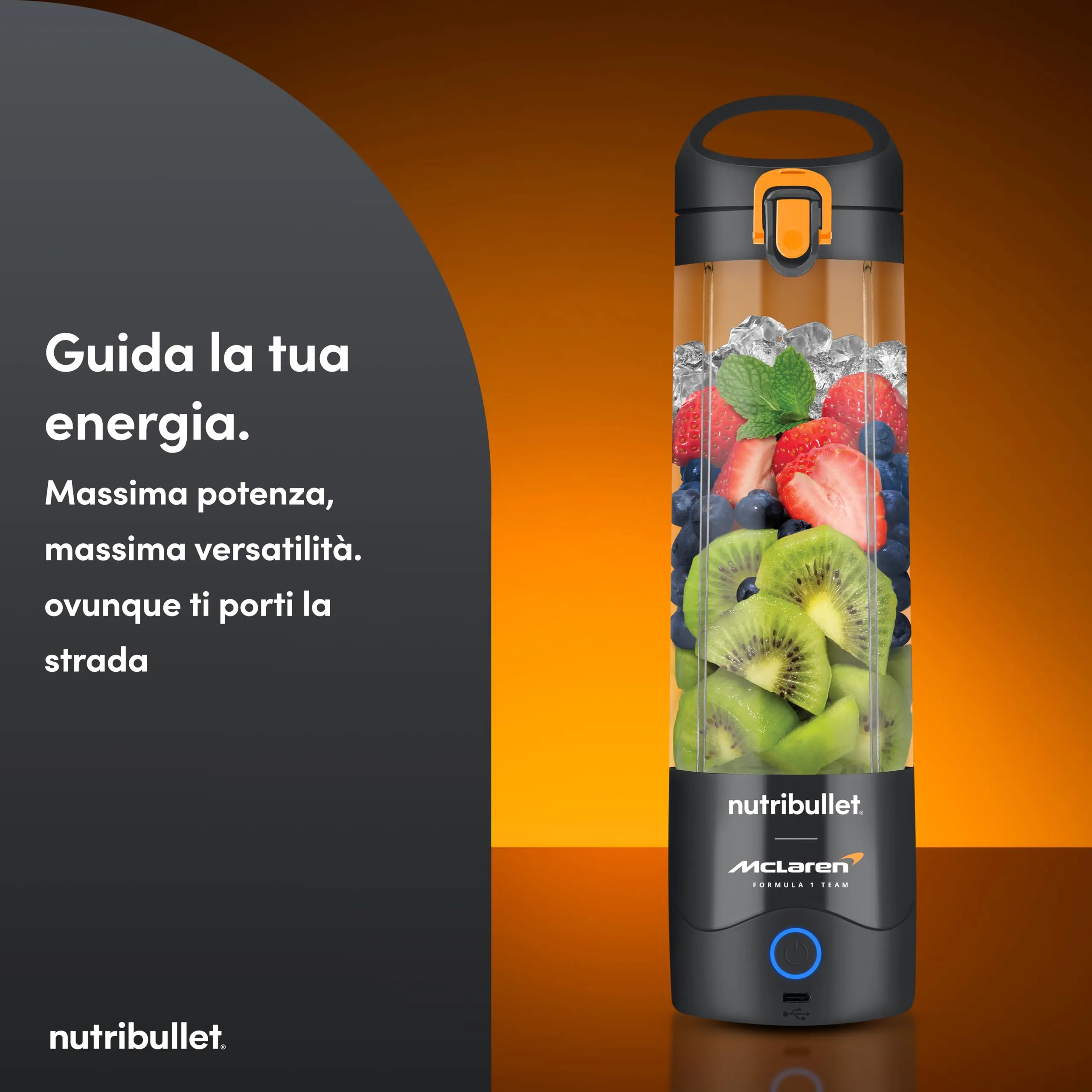 NutriBullet Portable x McLaren F1 Team (NBP003GO-MC) - immagine 4