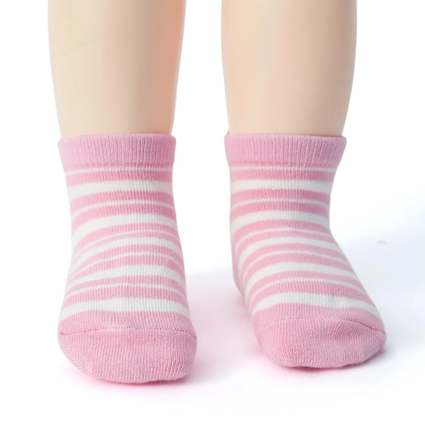 HaimoBurg Calze Antiscivolo in Cotone Traspirante per Bambini 1-5 Anni, 12 Paia - immagine 4