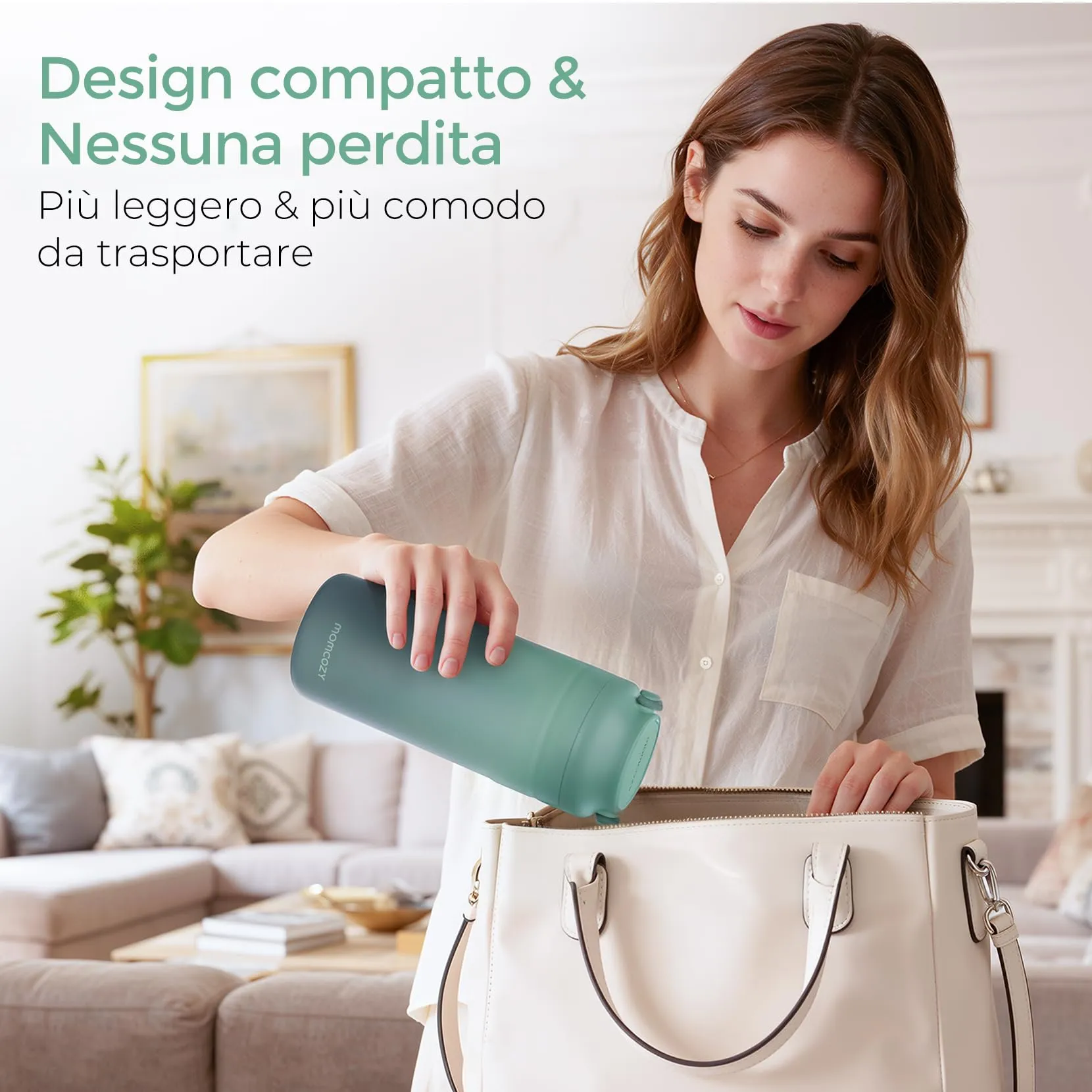 Momcozy Refrigeratore Portatile per Latte Materno, Contenitore Termico 355 ml - immagine 3