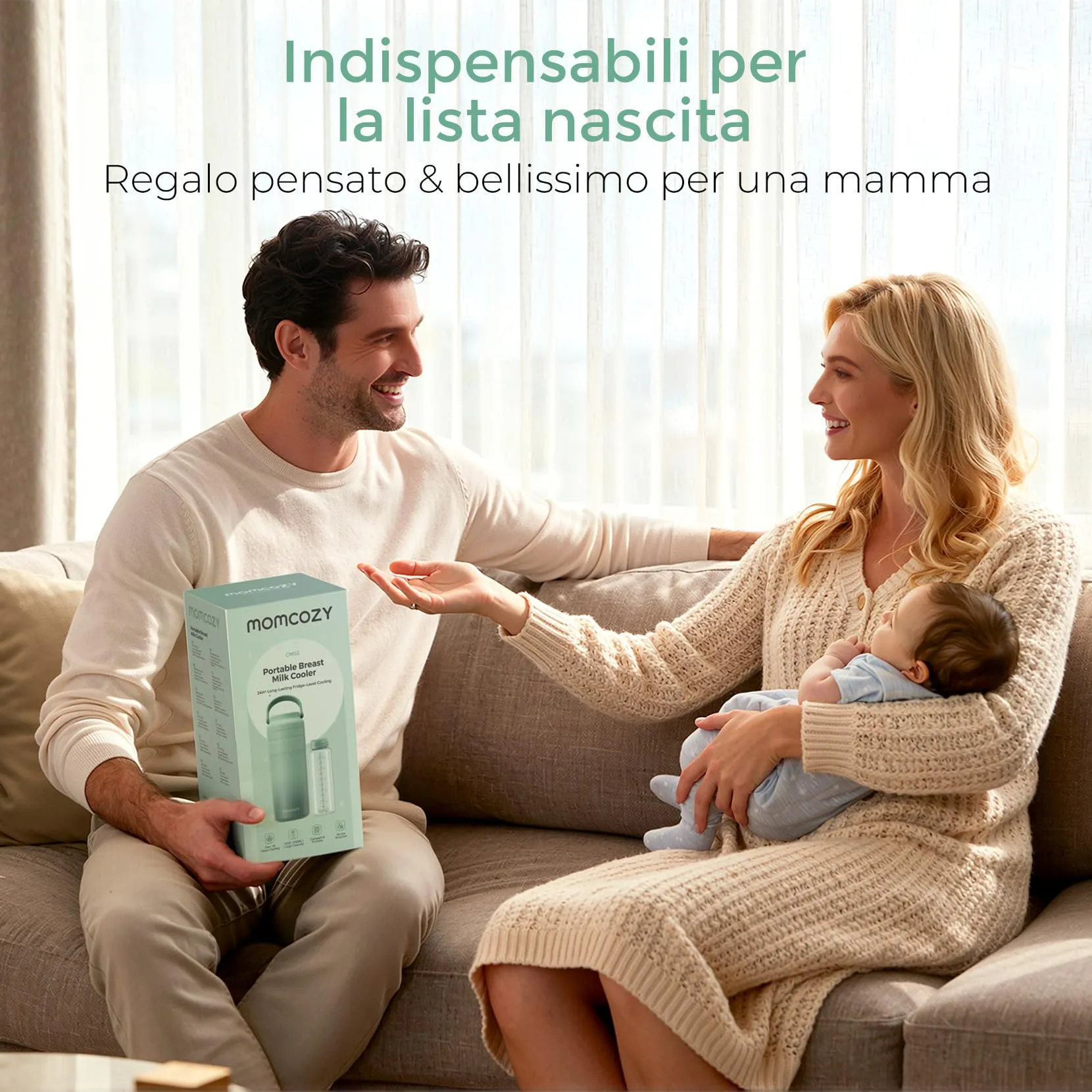 Momcozy Refrigeratore Portatile per Latte Materno, Contenitore Termico 355 ml - immagine 8