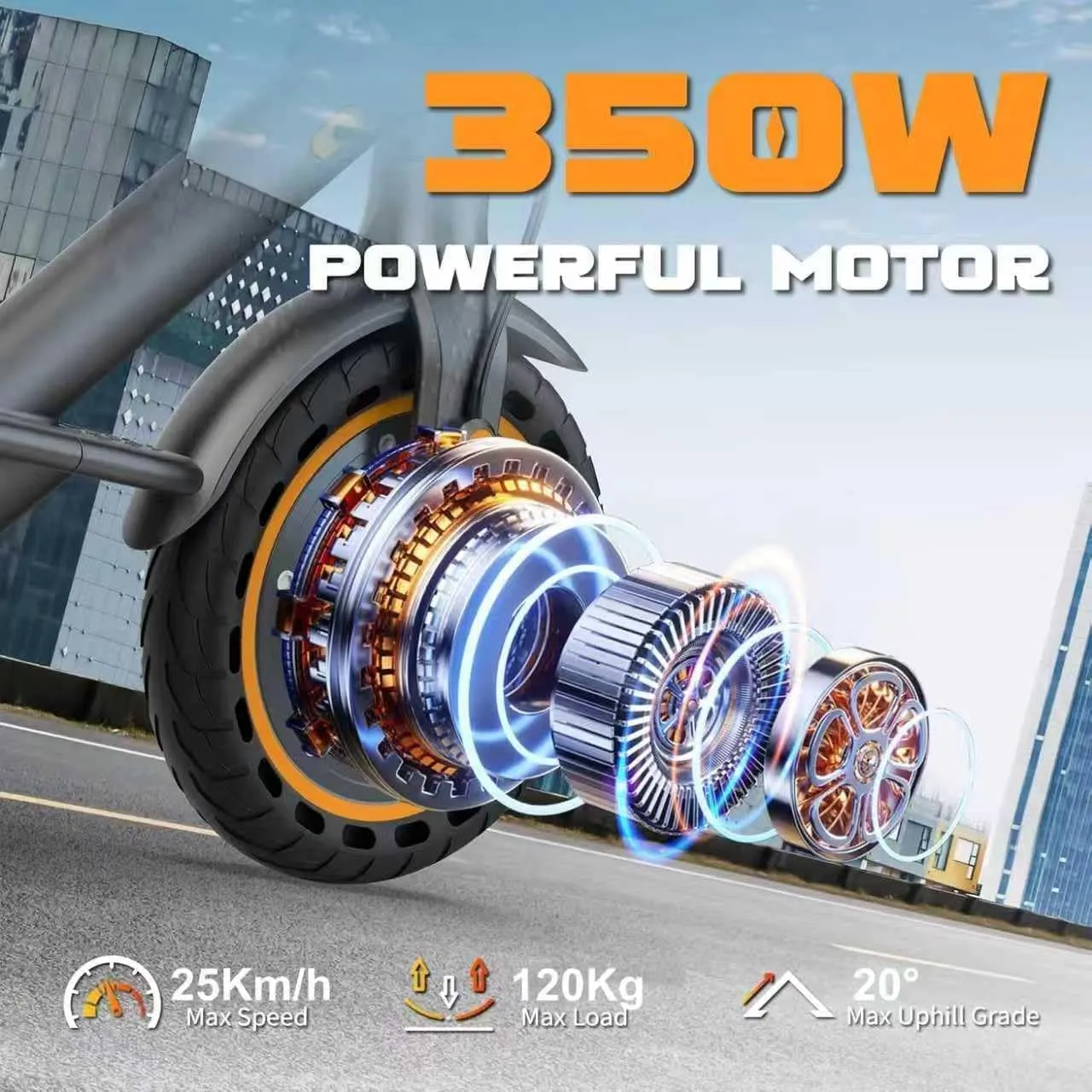 Riceel Monopattino Elettrico per Adulti 350W - immagine 2