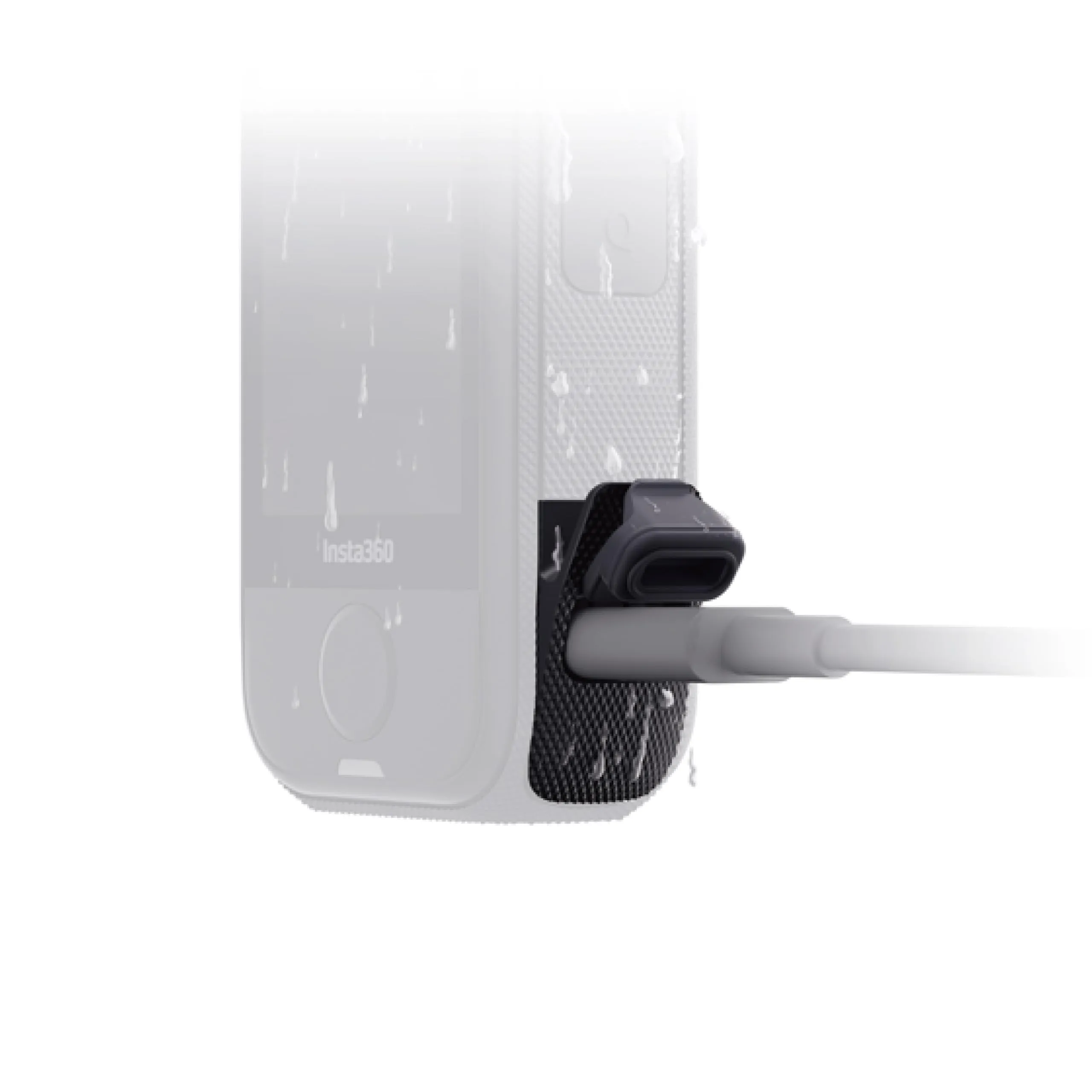 Insta360 X4 Air Cover USB impermeabile per la ricarica - immagine 1