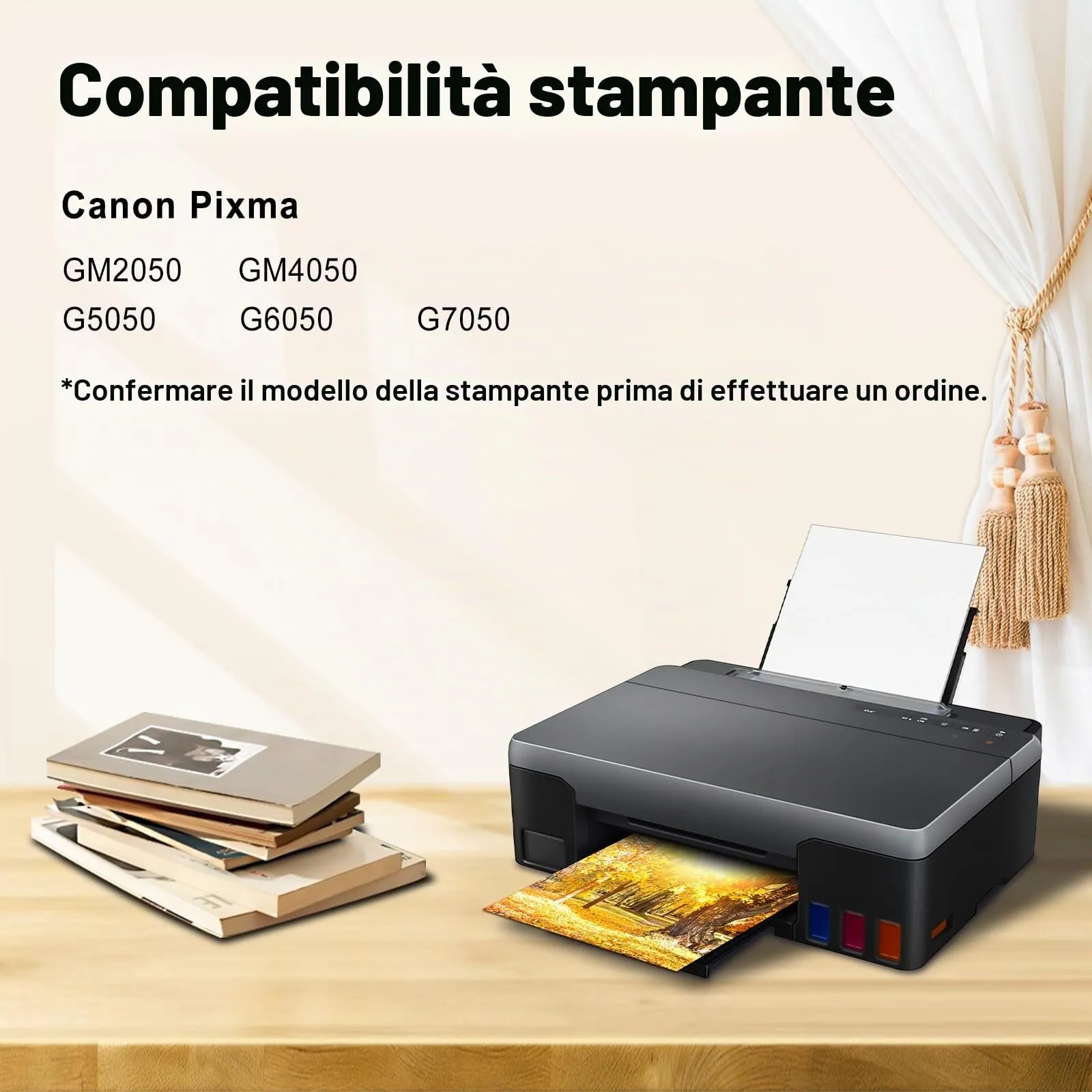 Miss Deer GI-50 Inchiostro per Canon PIXMA G5050 G6050 G7050 GM2050 GM4050 (3403C001 3404C001 3405C001) 1C/1M/1Y - immagine 2