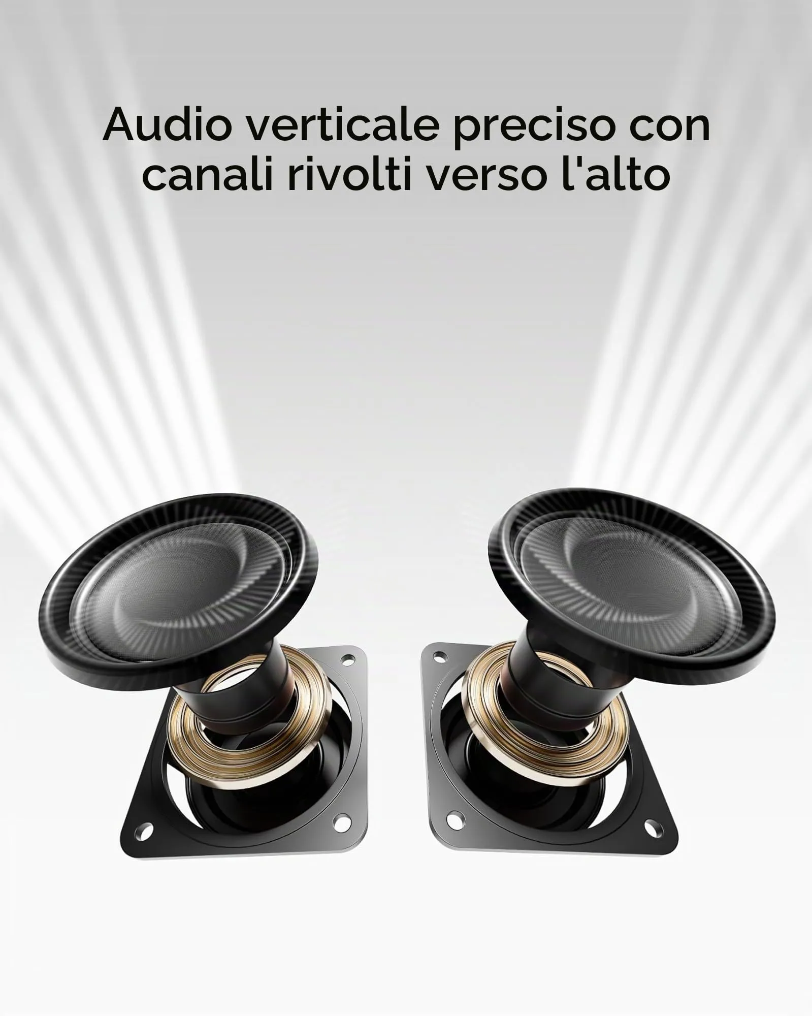 ULTIMEA Skywave F30 Boom Soundbar 3.1.2ch con Dolby Atmos, Subwoofer da 6.5", Bluetooth 5.4, HDMI eARC - immagine 5