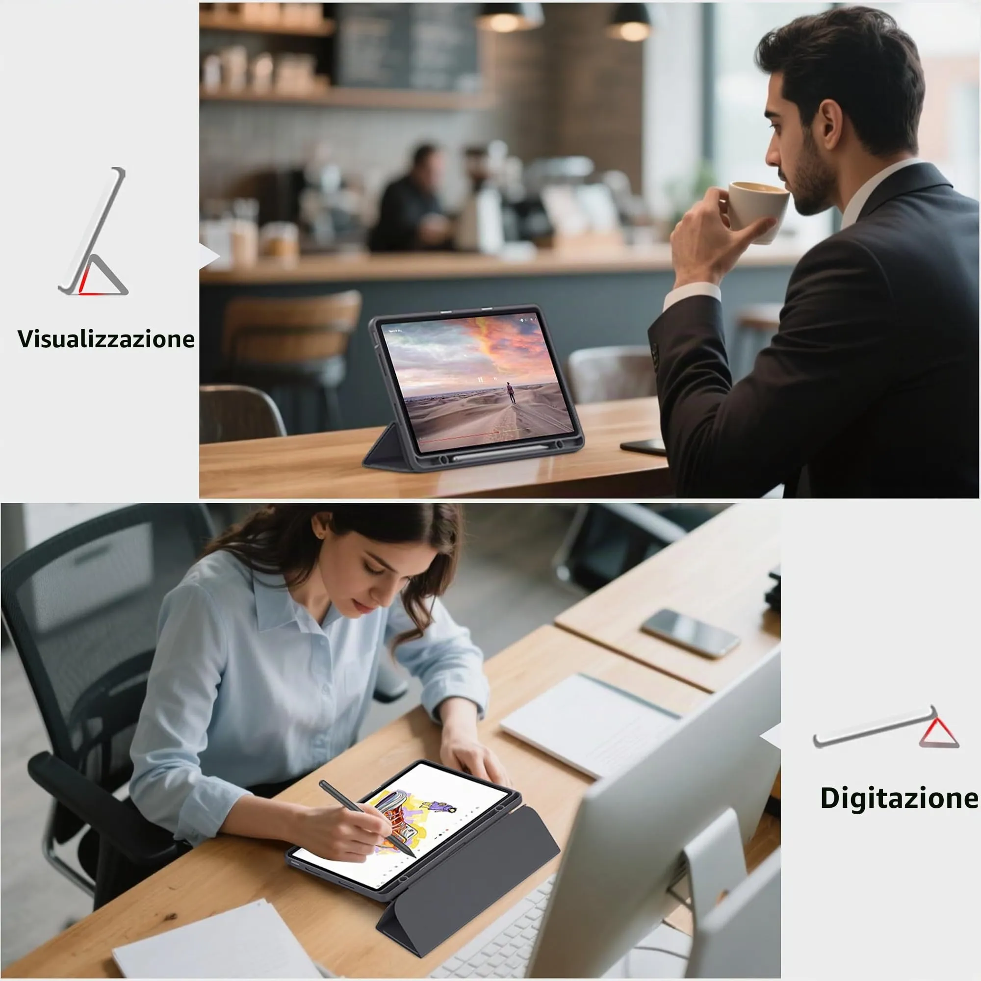 EasyAcc Cover per Lenovo Idea Tab 11 Pollici (TB336ZU/TB336FU) - immagine 3