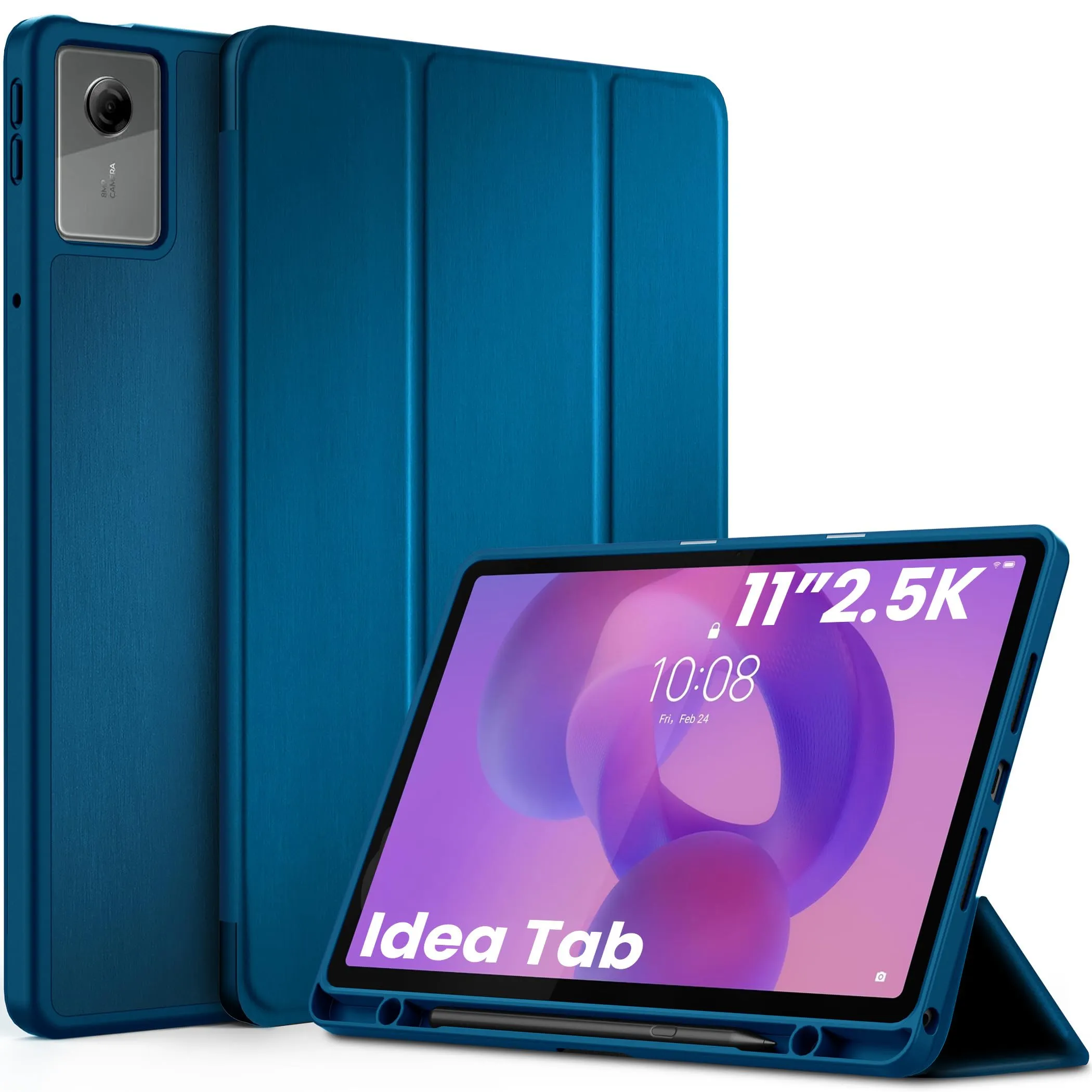 EasyAcc Cover per Lenovo Idea Tab 11 Pollici (TB336ZU/TB336FU) - Blu pavone - immagine 1