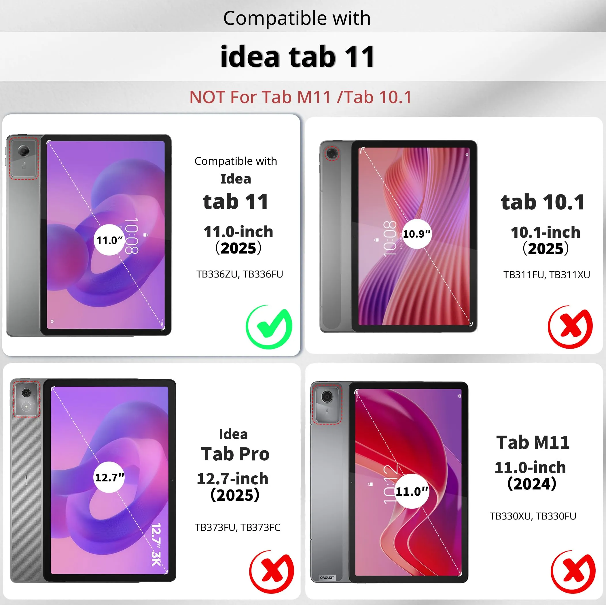EasyAcc Cover per Lenovo Idea Tab 11 Pollici (TB336ZU/TB336FU) - Blu pavone - immagine 2