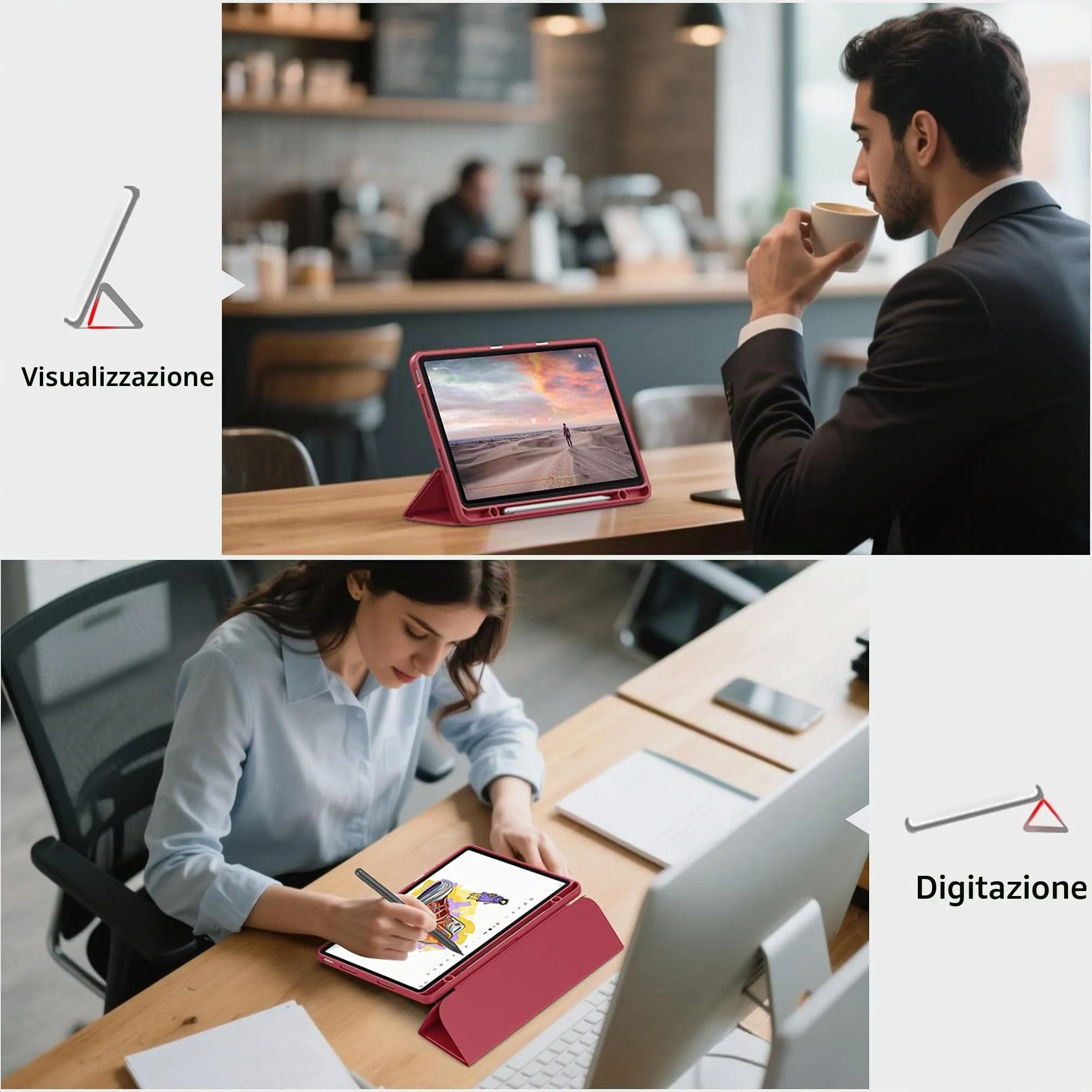 EasyAcc Cover per Lenovo Idea Tab 11 Pollici (TB336ZU/TB336FU) - immagine 3