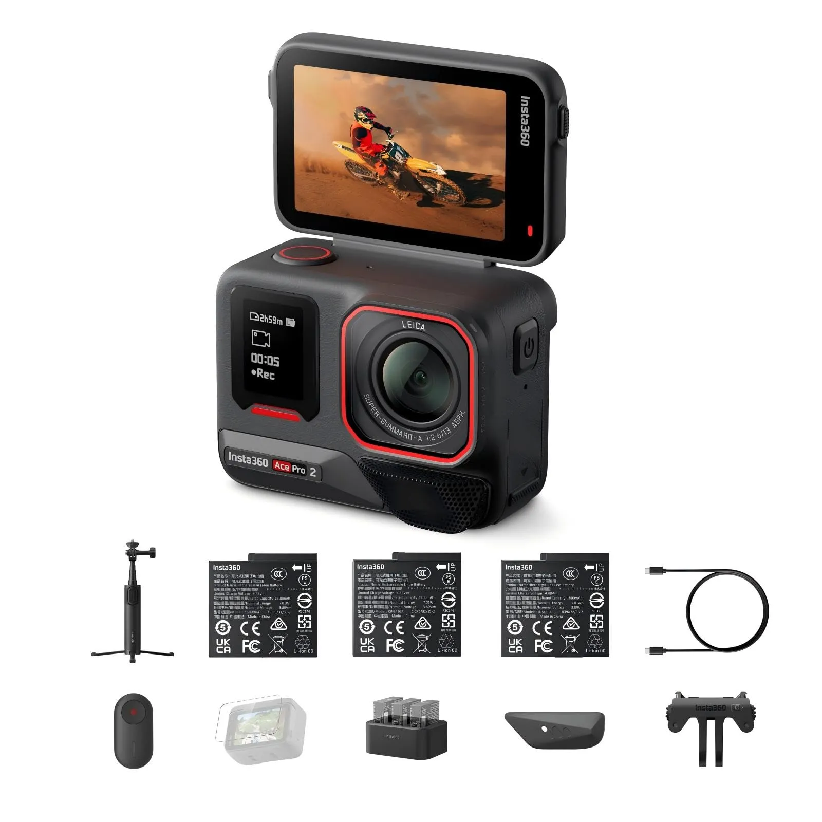 Insta360 Ace Pro 2 Pack Creativo (edizione 2.0) Action Cam 8K - immagine 1