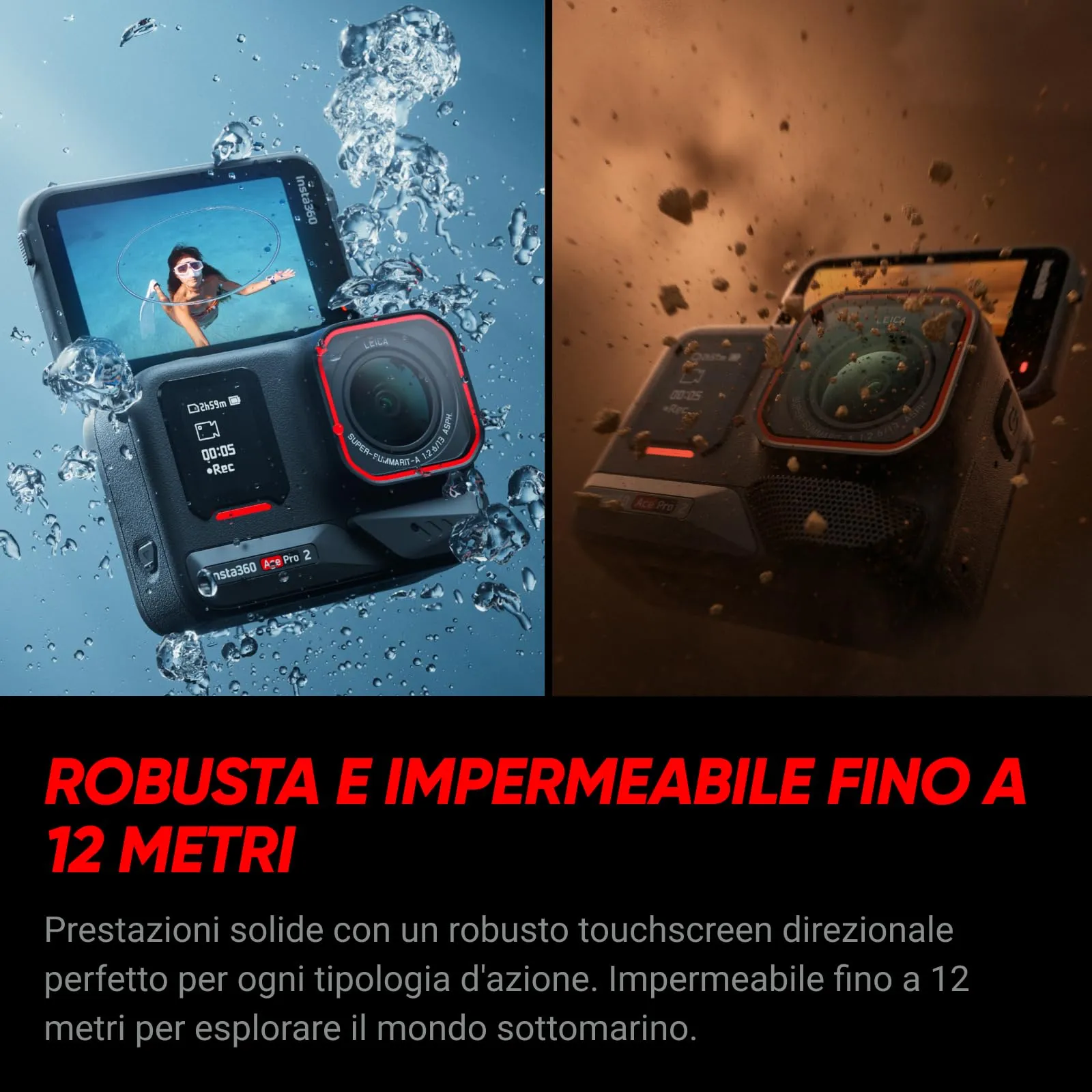 Insta360 Ace Pro 2 Pack Creativo (edizione 2.0) Action Cam 8K - immagine 10