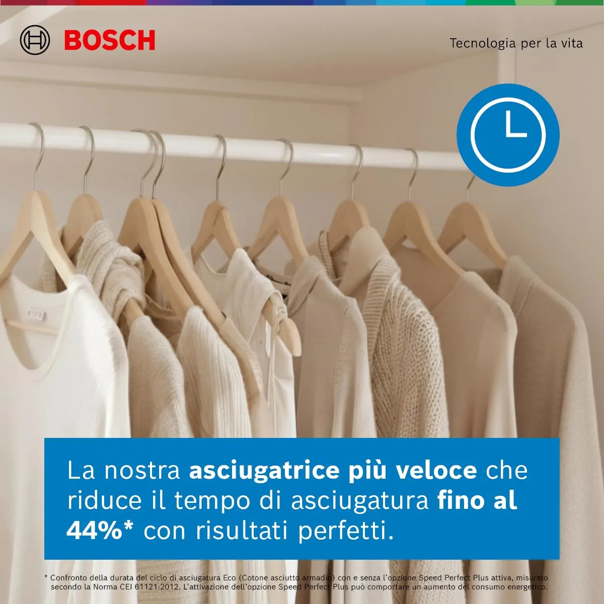 Bosch Serie 8 WRB247C0IT Asciugatrice a pompa di calore 9kg Bianco - immagine 7