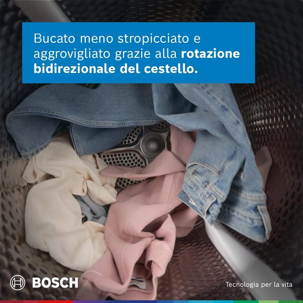 Bosch Serie 8 WRB247C0IT Asciugatrice a pompa di calore 9kg Bianco - immagine 8