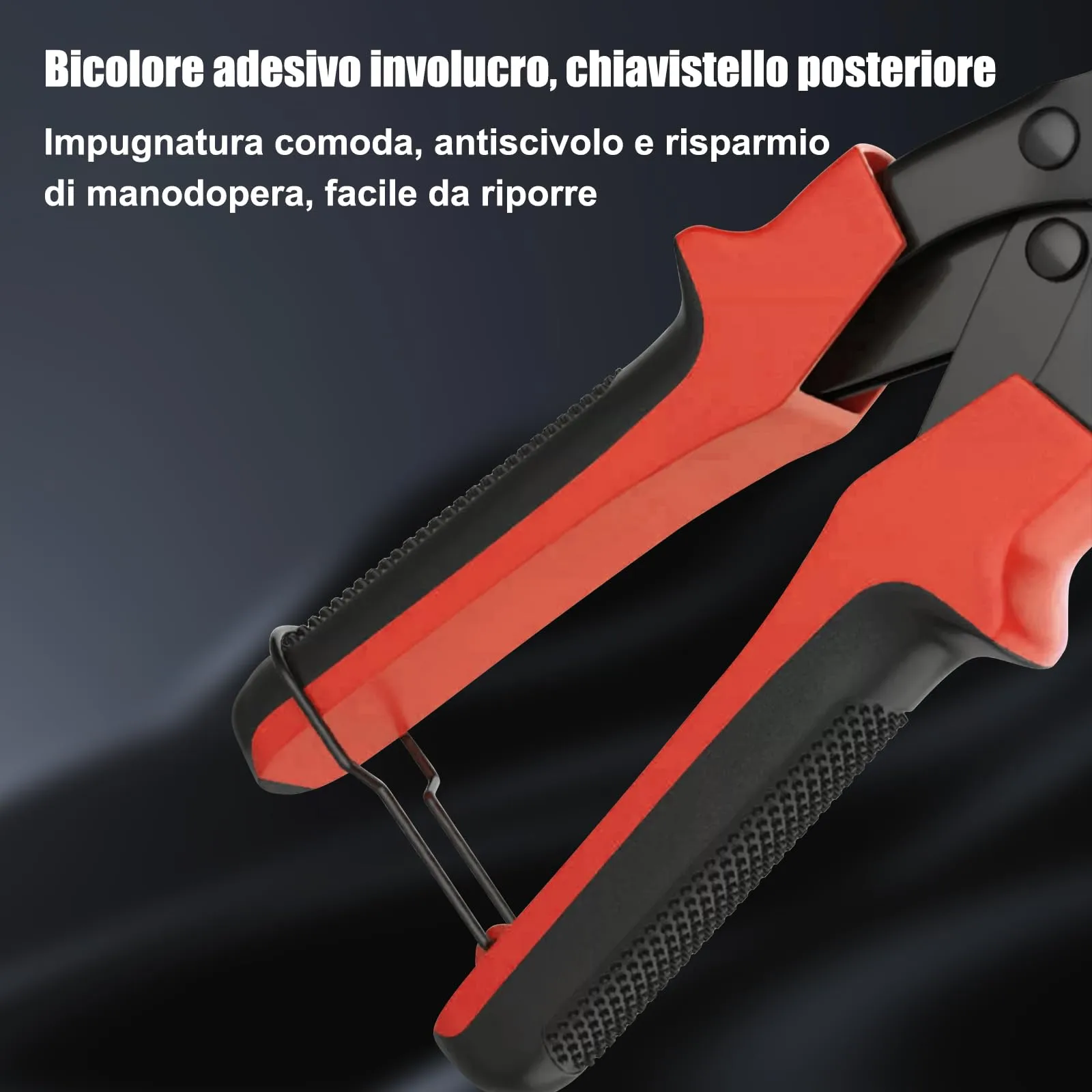 Diyife Pinza Fustellatrice per Cintura, Set Completo Rosso - immagine 4
