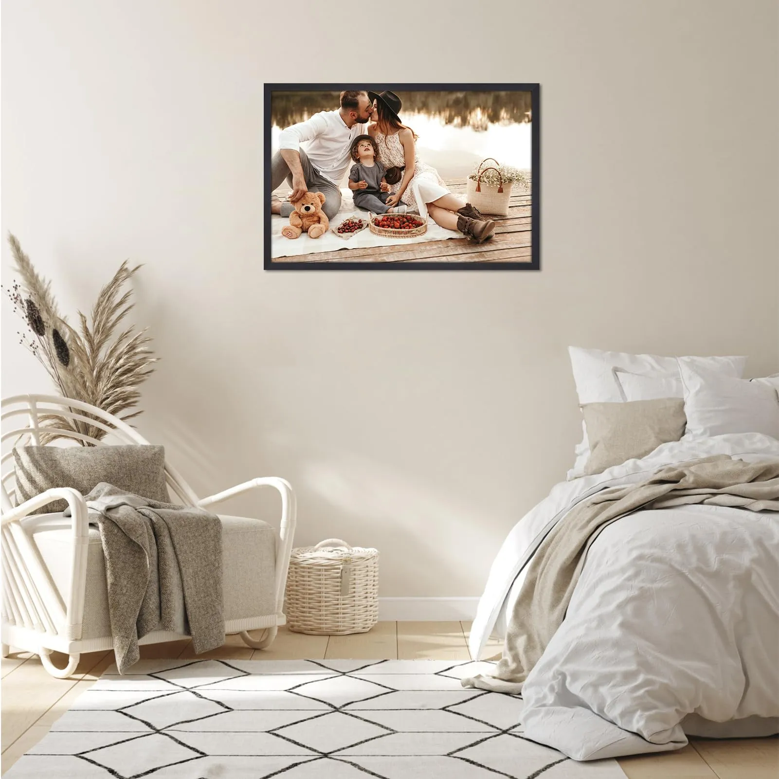 Giftgarden Cornice in Alluminio Nera 45x60cm - immagine 6