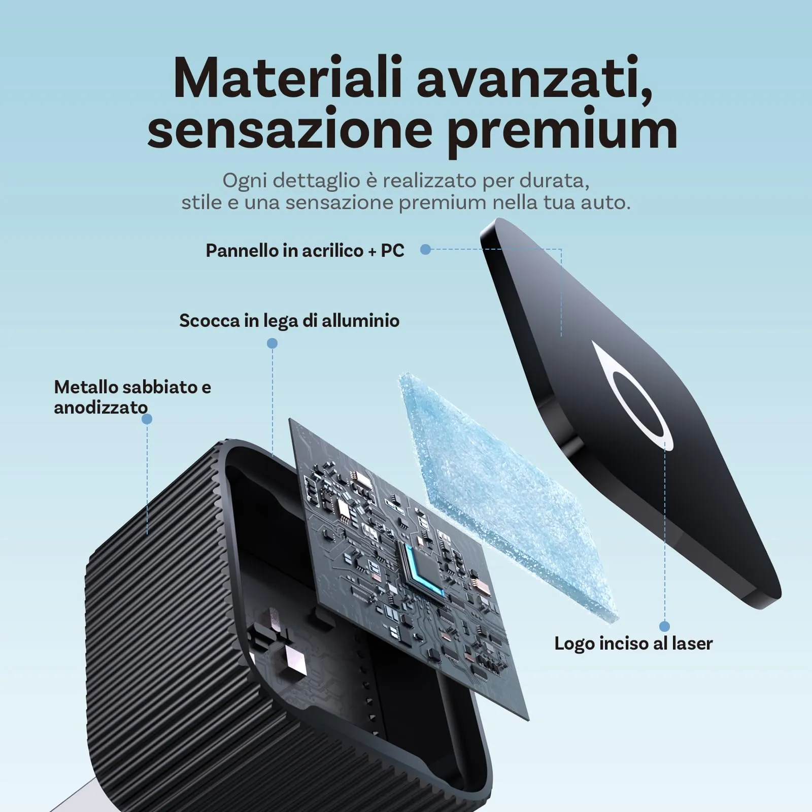 OTTOCAST Mini Slim 2 in 1 Adattatore Wireless CarPlay & Android Auto - immagine 8