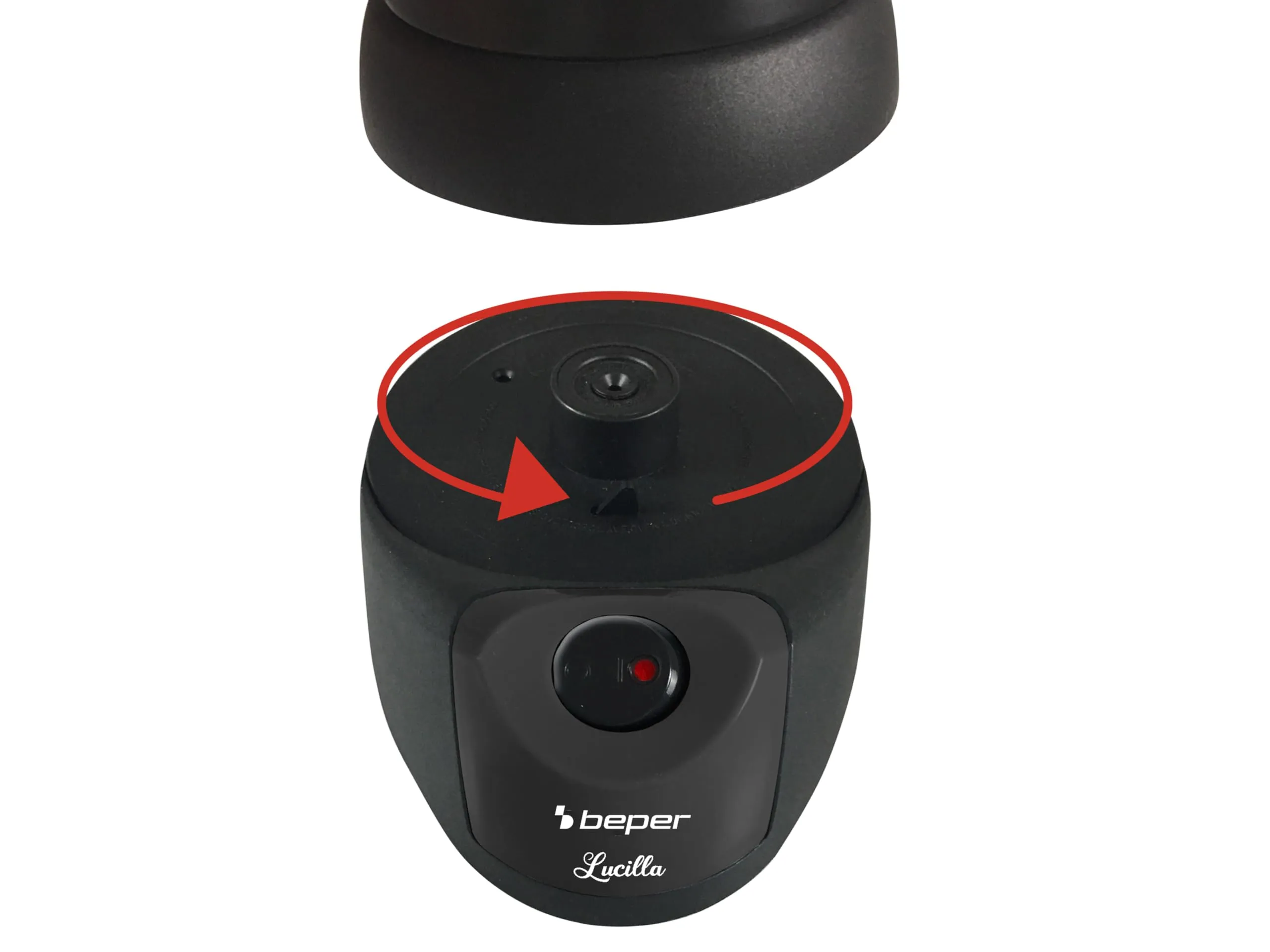 Beper BC.040N Caffettiera Elettrica, 3 Tazze, Nera - immagine 4