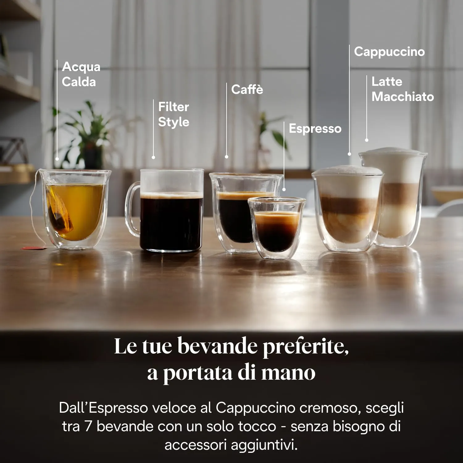 De'Longhi Magnifica Evo ECAM292.81.B Macchina da Caffè Automatica, Nero - immagine 3