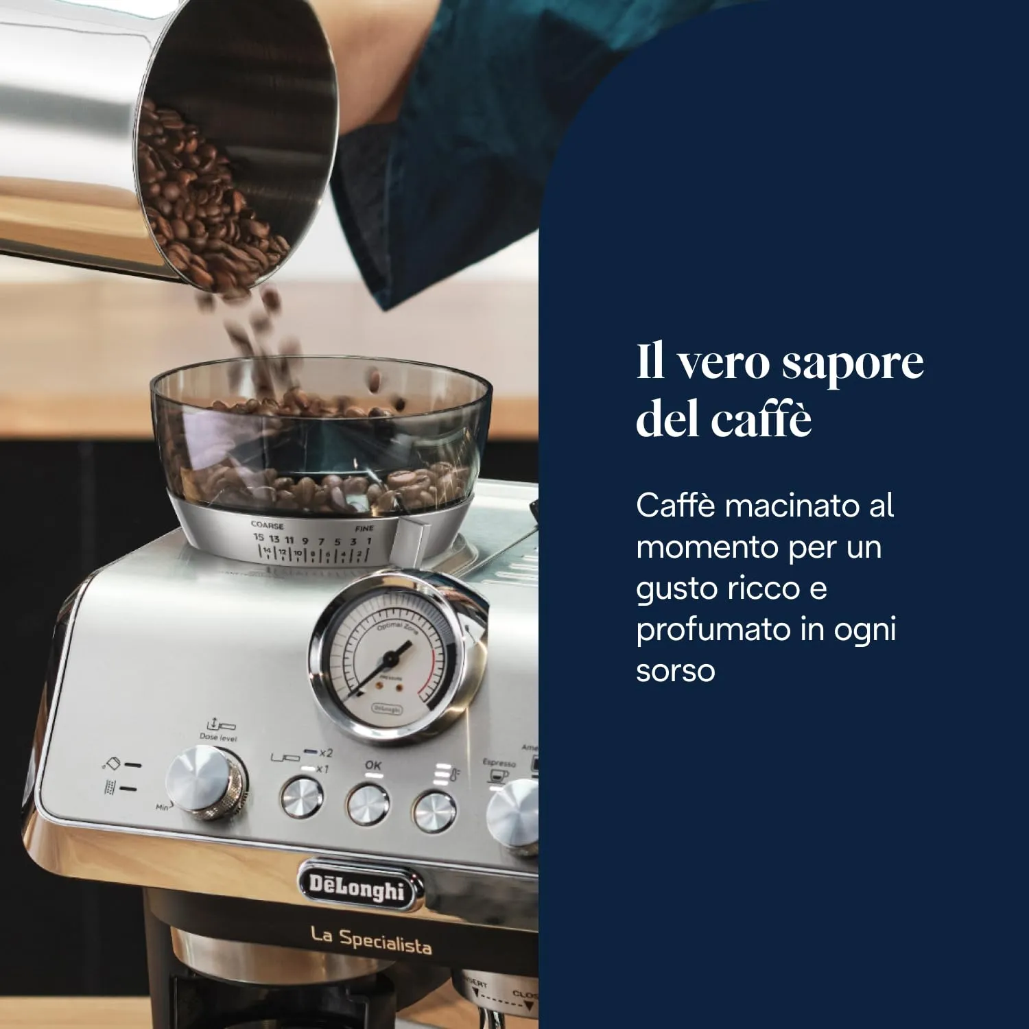 De'Longhi La Specialista Arte EC9155.MB Macchina da caffè Manuale, Nera - immagine 3