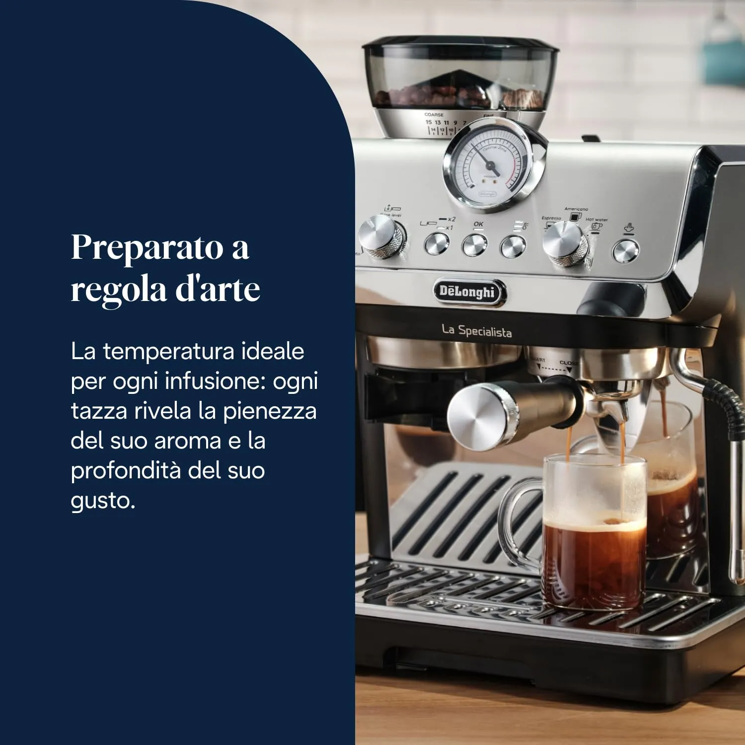 De'Longhi La Specialista Arte EC9155.MB Macchina da caffè Manuale, Nera - immagine 4
