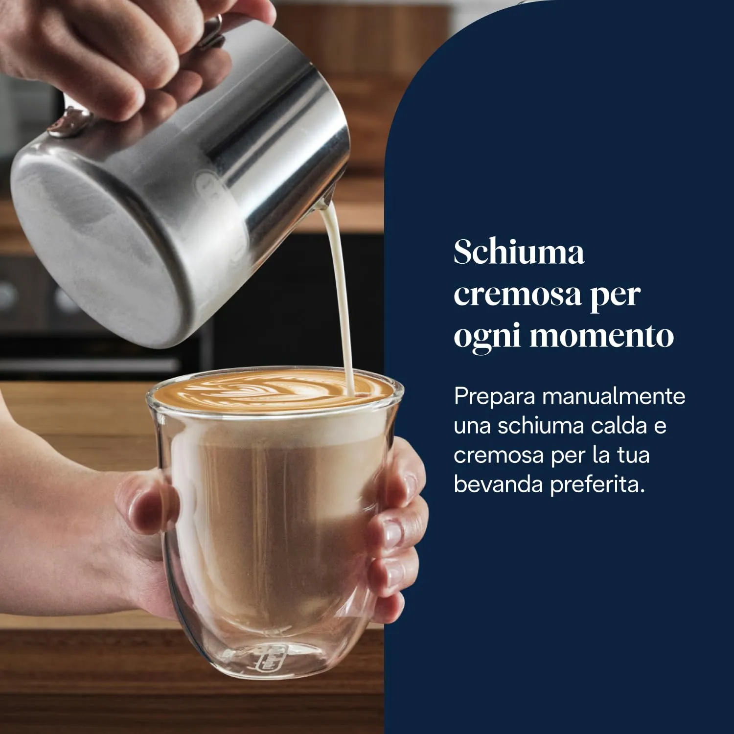 De'Longhi La Specialista Arte EC9155.W Macchina da caffè Manuale, Bianco - immagine 8
