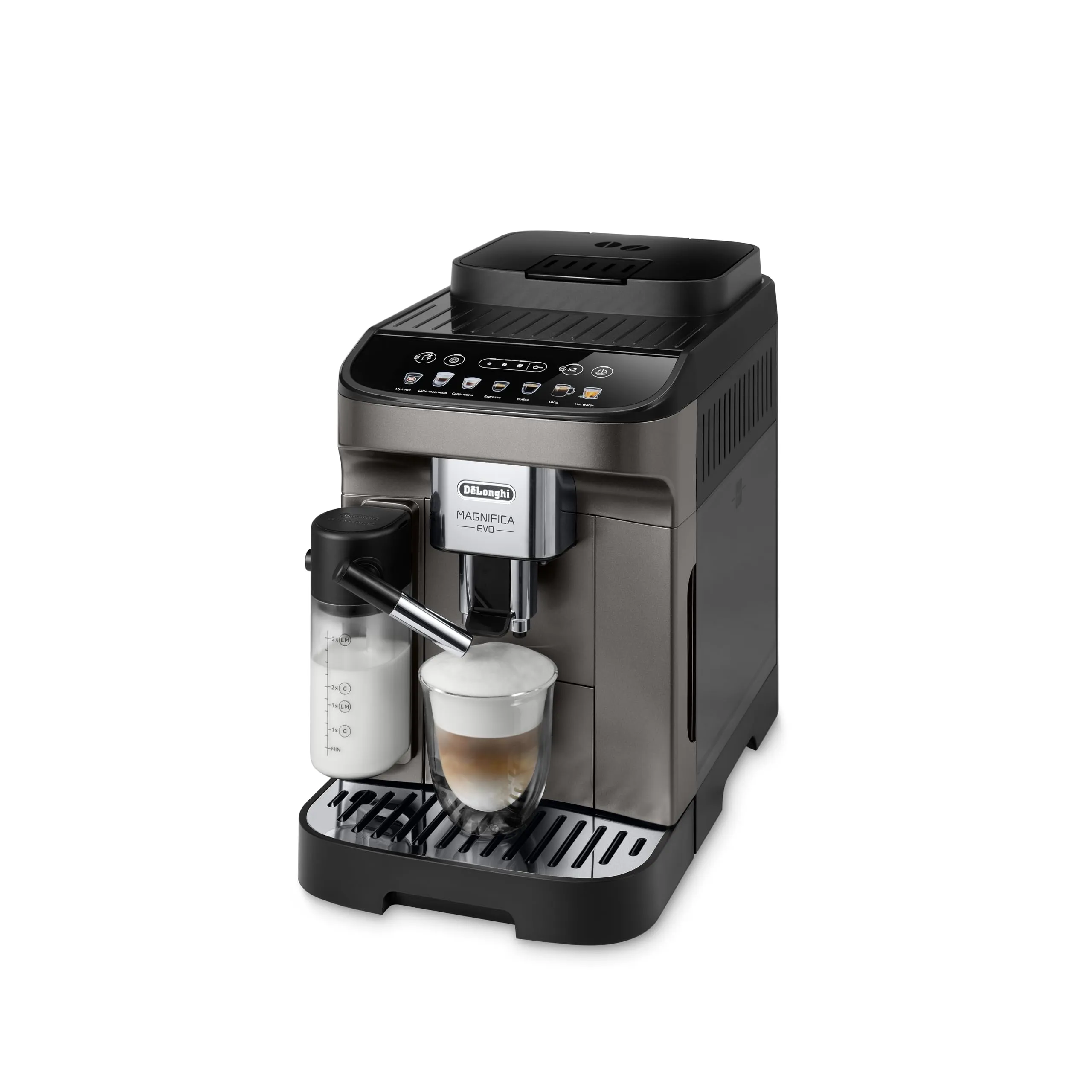 De'Longhi Magnifica Evo Macchina da Caffè Automatica 7 Bevande Titanio ECAM290.81.TB - immagine 3