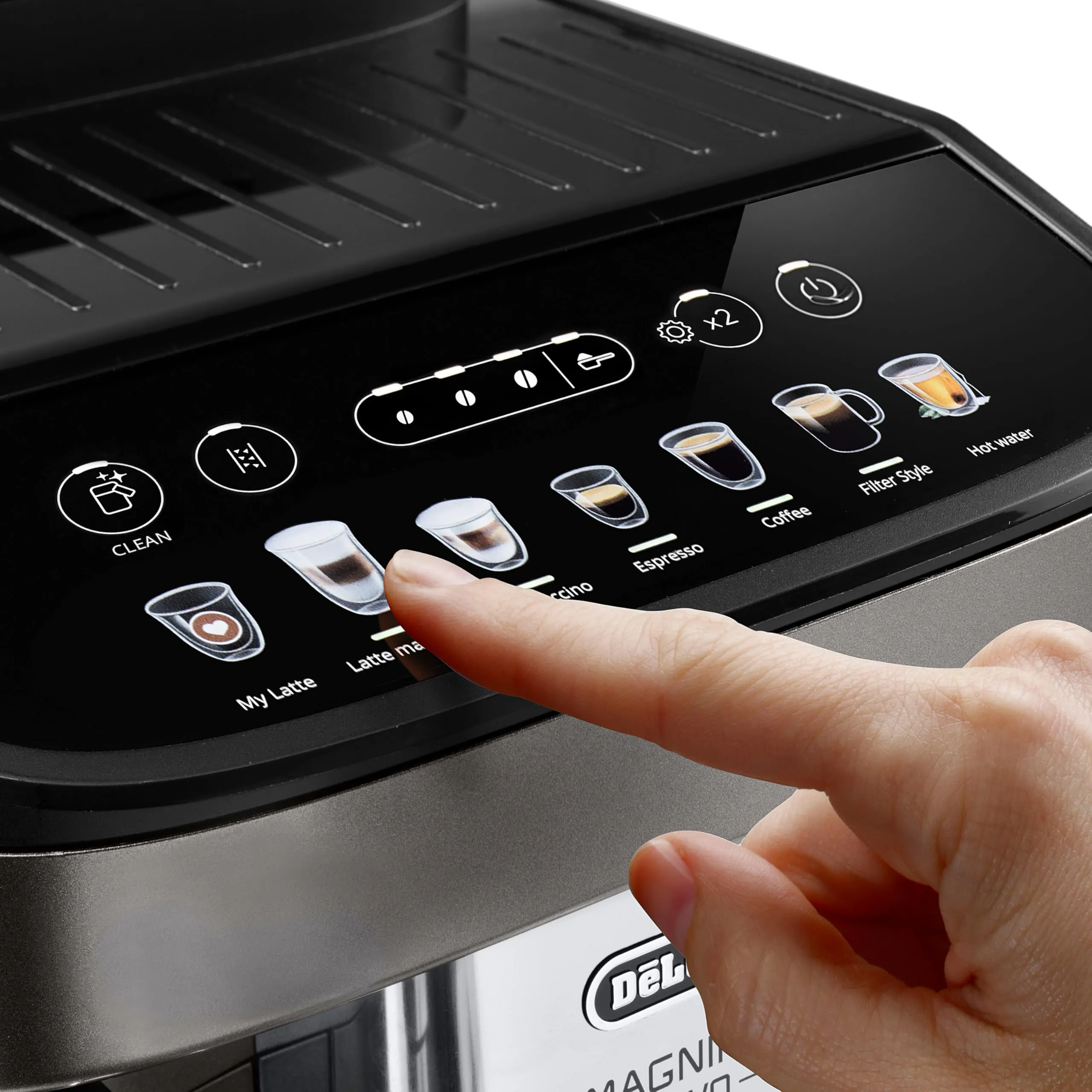 De'Longhi Magnifica Evo Macchina da Caffè Automatica 7 Bevande Titanio ECAM290.81.TB - immagine 6