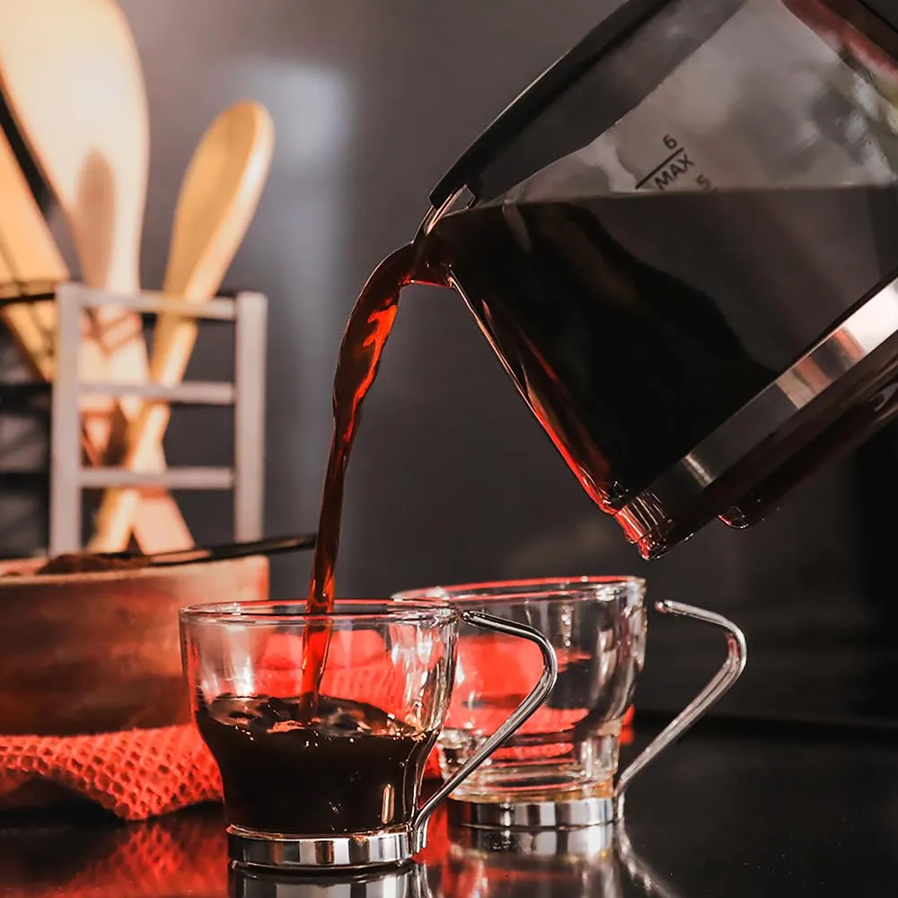 Cecotec Coffee 56 Drop Caffettiera a goccia, 650 W, 0,8 Litri, 6 Tazze, Acciaio Inox - immagine 4