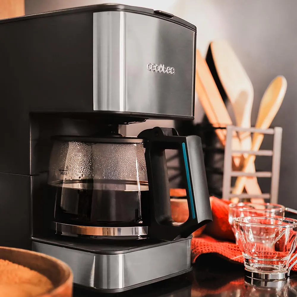 Cecotec Coffee 56 Drop Caffettiera a goccia, 650 W, 0,8 Litri, 6 Tazze, Acciaio Inox - immagine 5