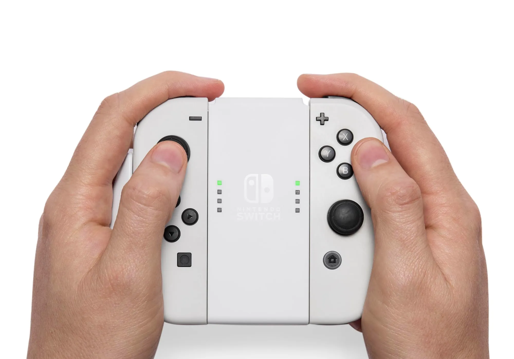 PowerA Joy-Con Comfort Grip for Nintendo Switch - White - immagine 2