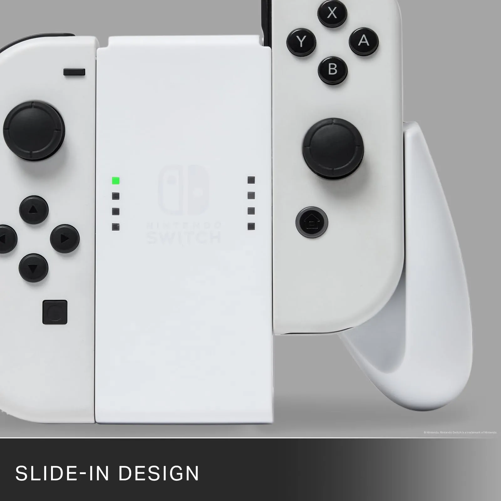 PowerA Joy-Con Comfort Grip for Nintendo Switch - White - immagine 4