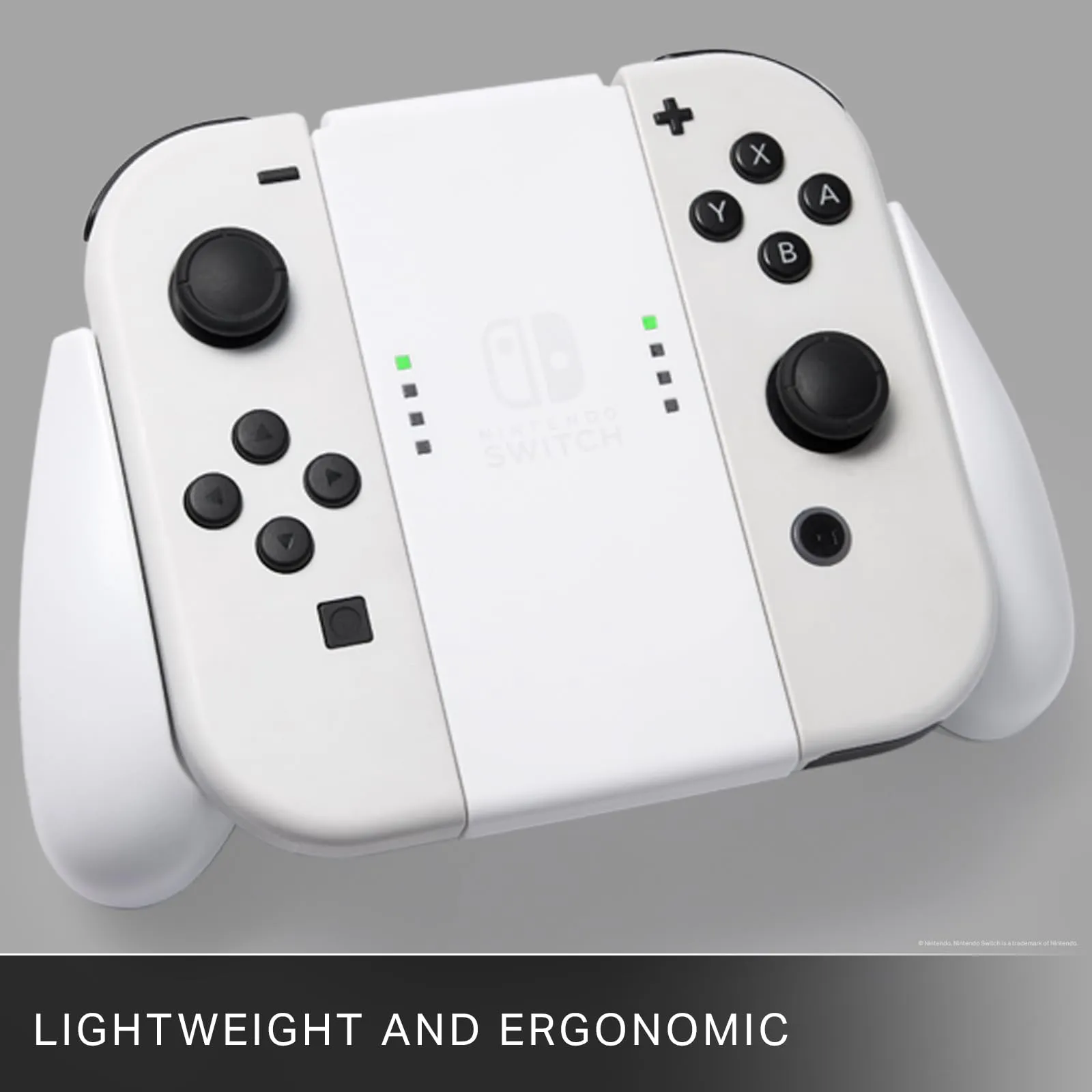PowerA Joy-Con Comfort Grip for Nintendo Switch - White - immagine 5