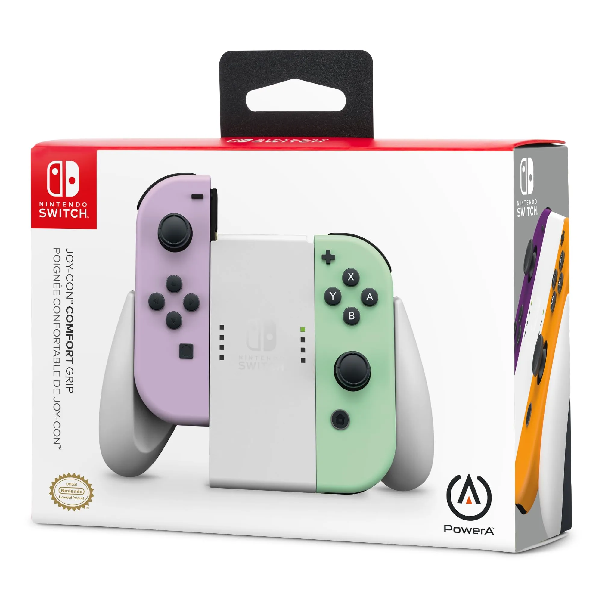 PowerA Joy-Con Comfort Grip for Nintendo Switch - White - immagine 8